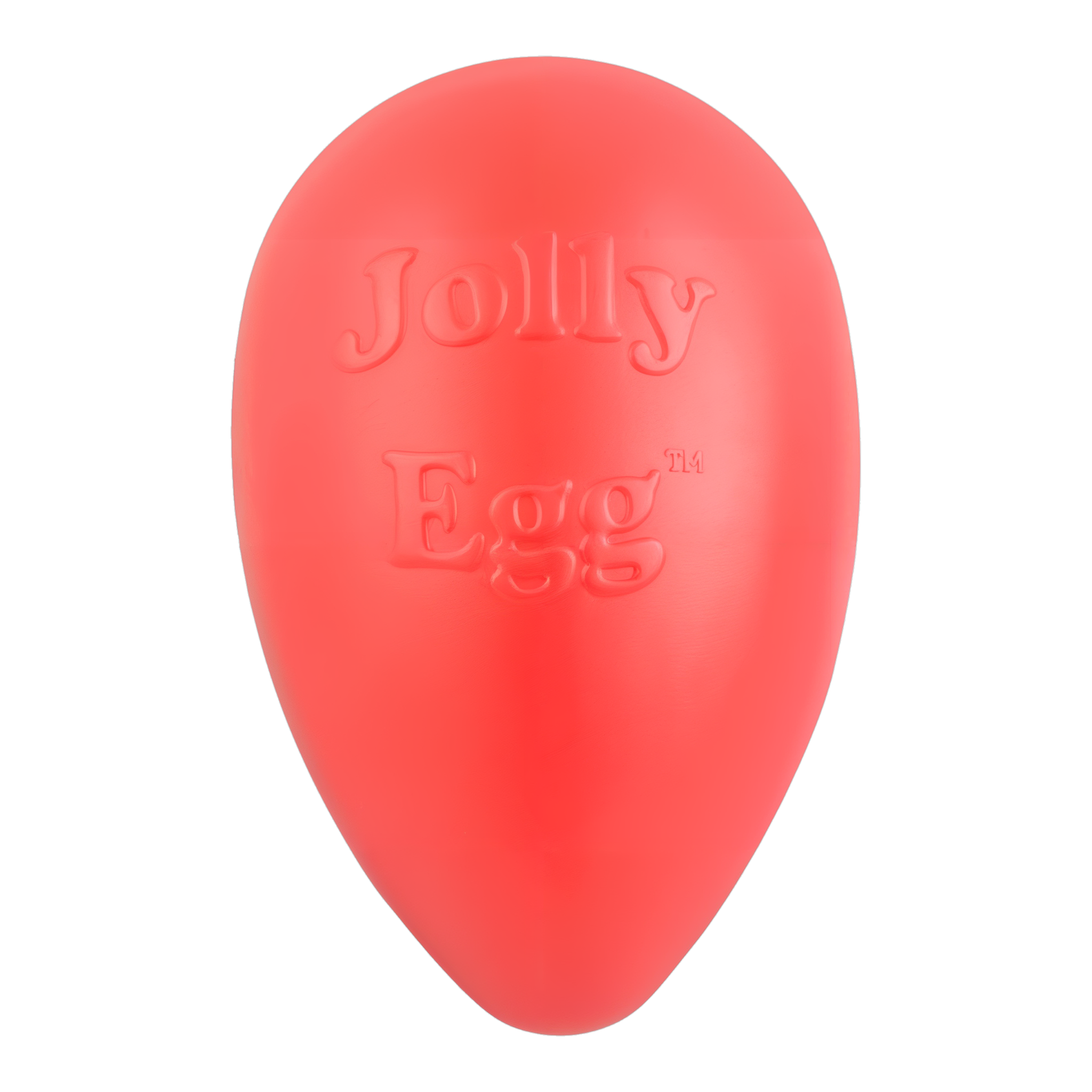 Jolly Pets Jolly Egg Dog Toy Red Small (8")