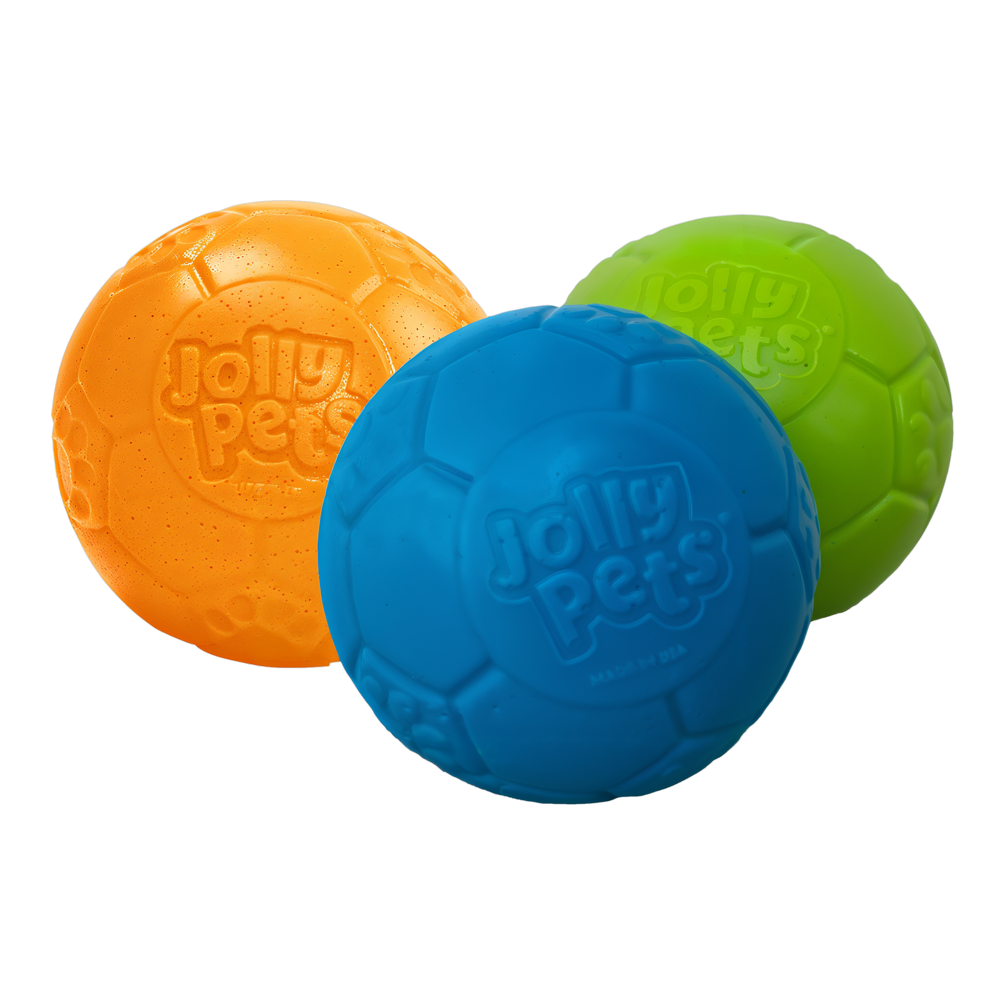 Jolly Pets Mini Jolly Soccer Ball Dog Toy Assorted Extra Small (3")