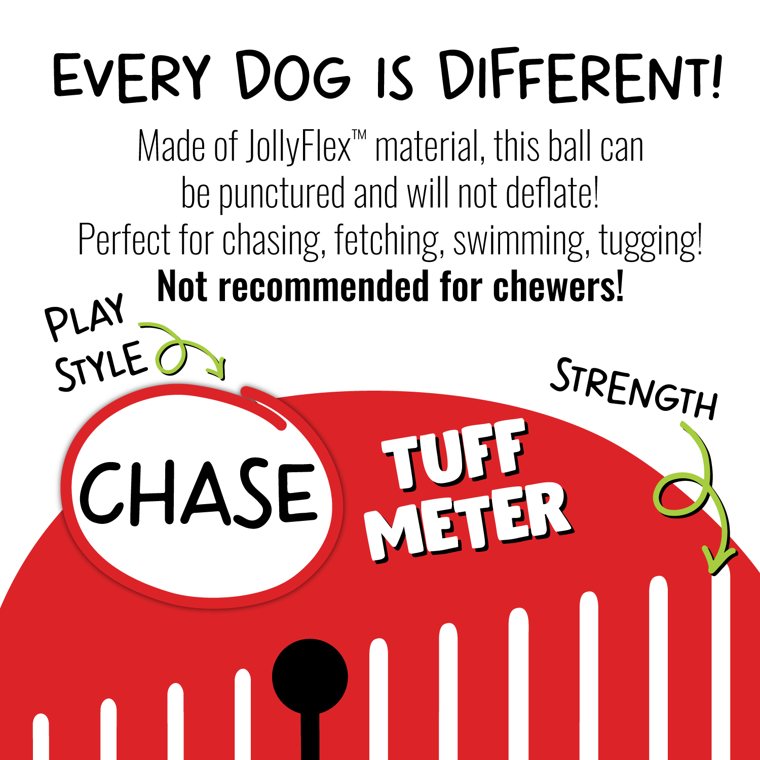 Jolly Pets Tug-n-Toss Dog Toy