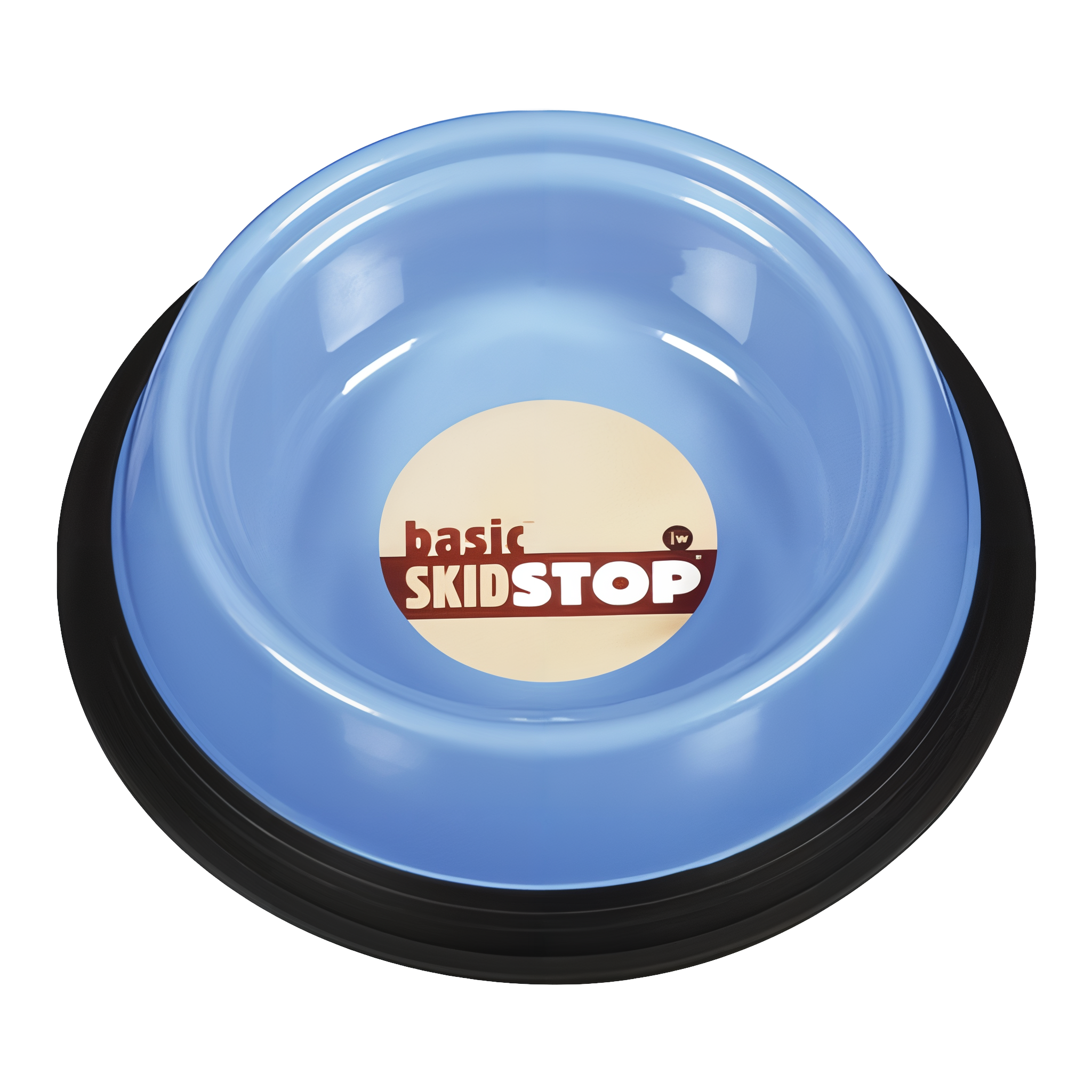 JW Pet Skid Stop Polypropylene Round Large Pet Food Bowl