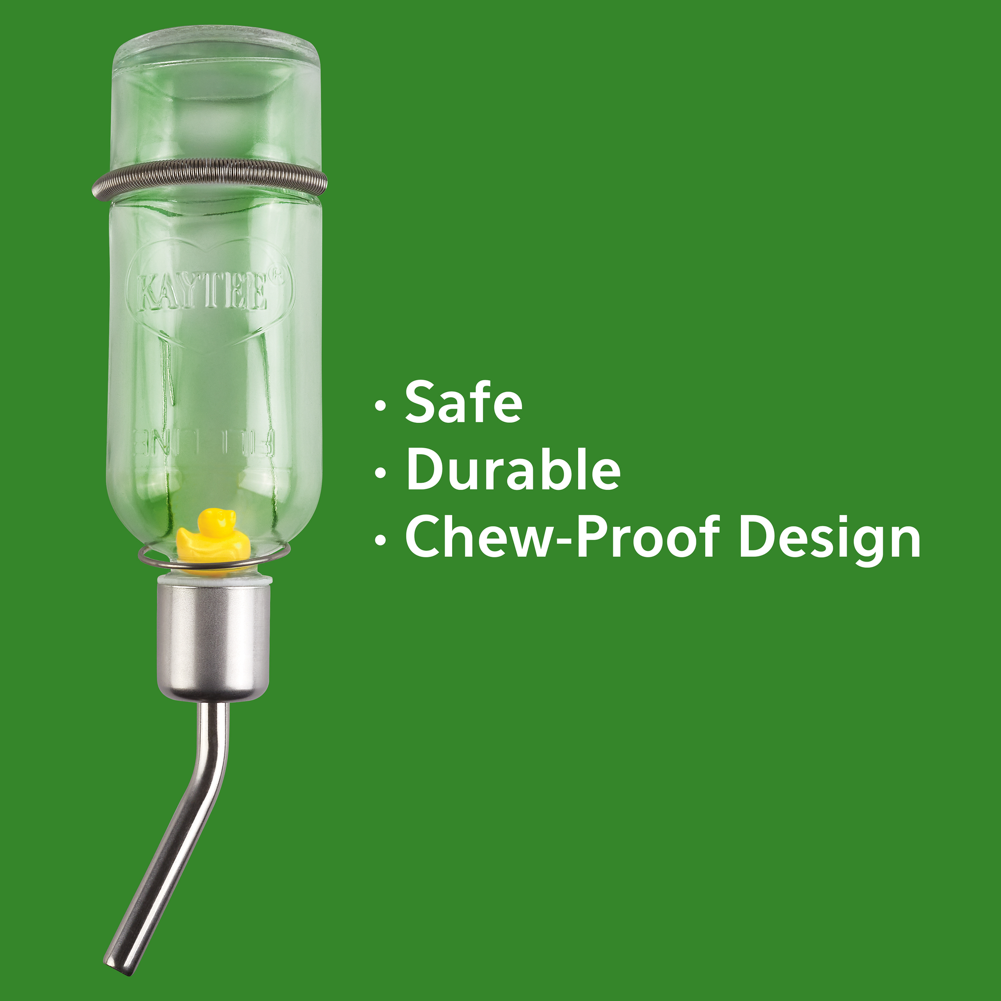 Kaytee Chew-Proof Water Bottle safe durable chew proof design
