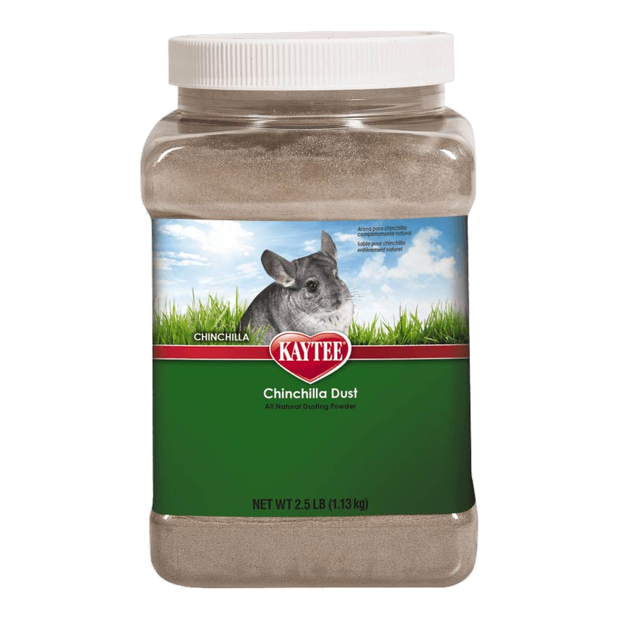 Kaytee Chinchilla Dust Bath, 2.5 Pound container front #2.5 Pound