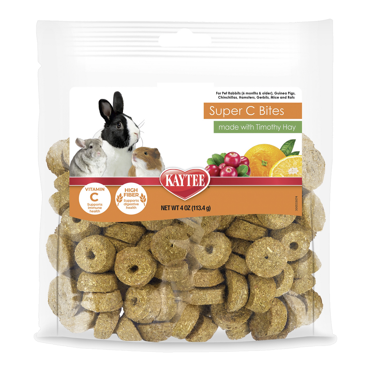 Kaytee Super C Bites, 4 Ounce package front