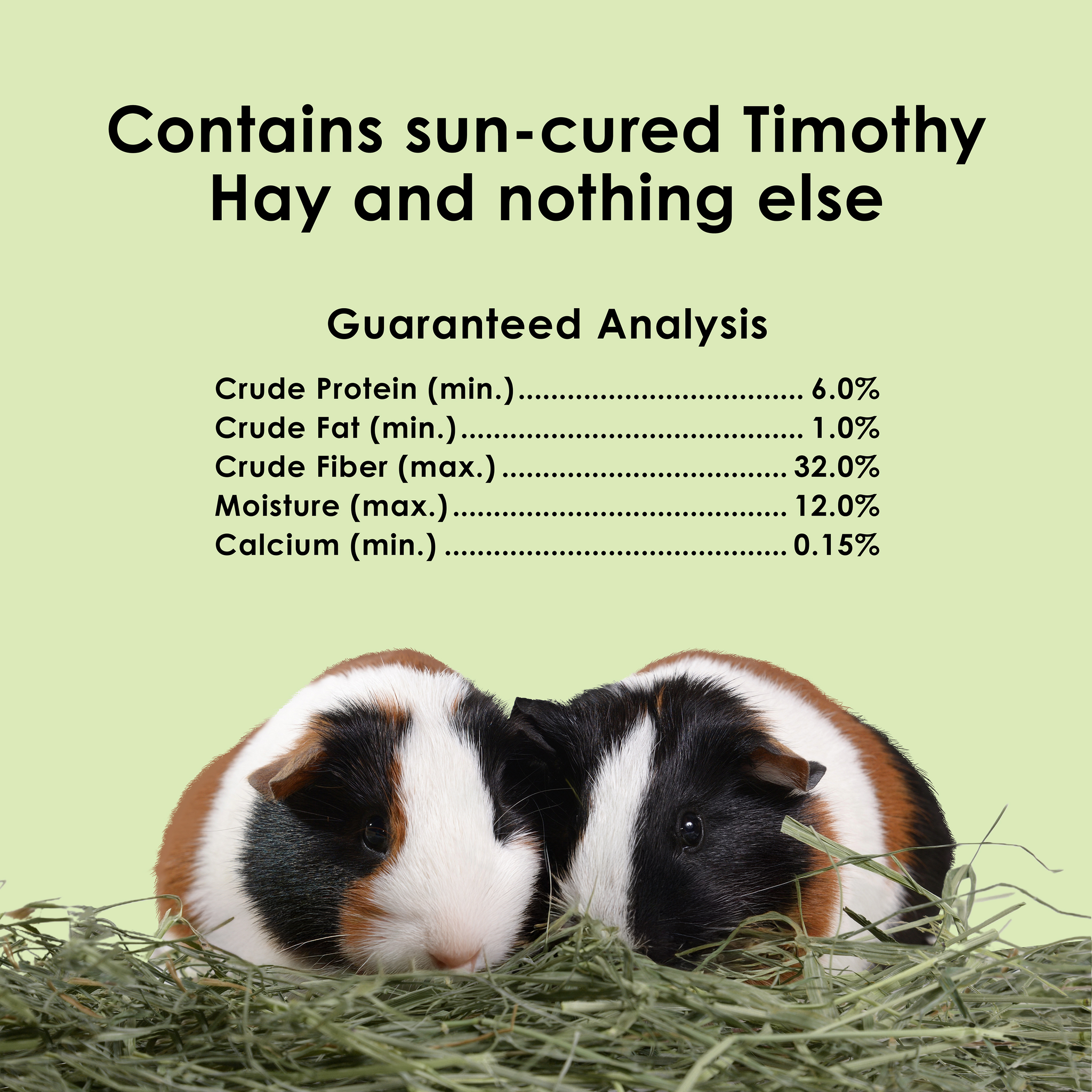 Kaytee Timothy Hay, 96 Ounce guaranteed analysis