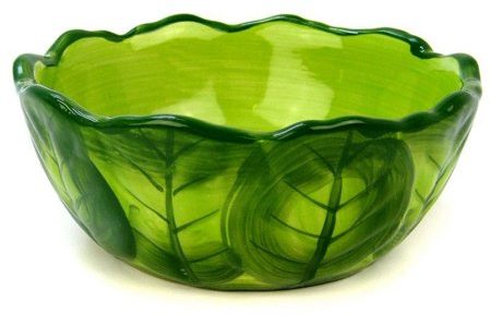 Kaytee Vege-T-Bowl Cabbage Design Food Dish