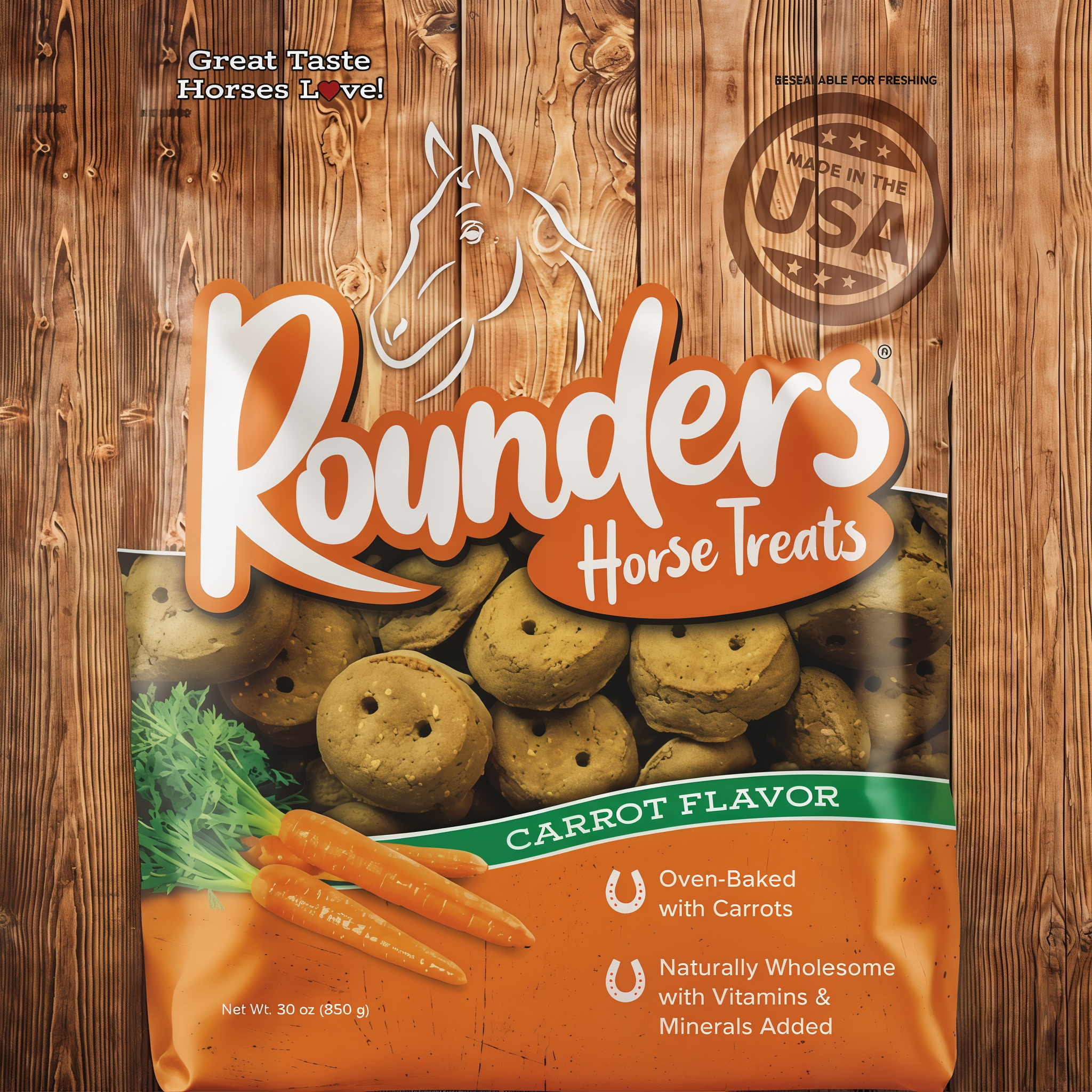 Kent Rounders Carrot Horse Treats
