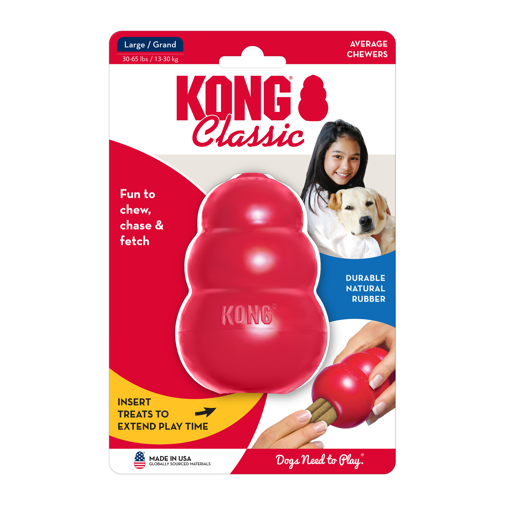 KONG Classic Large package front