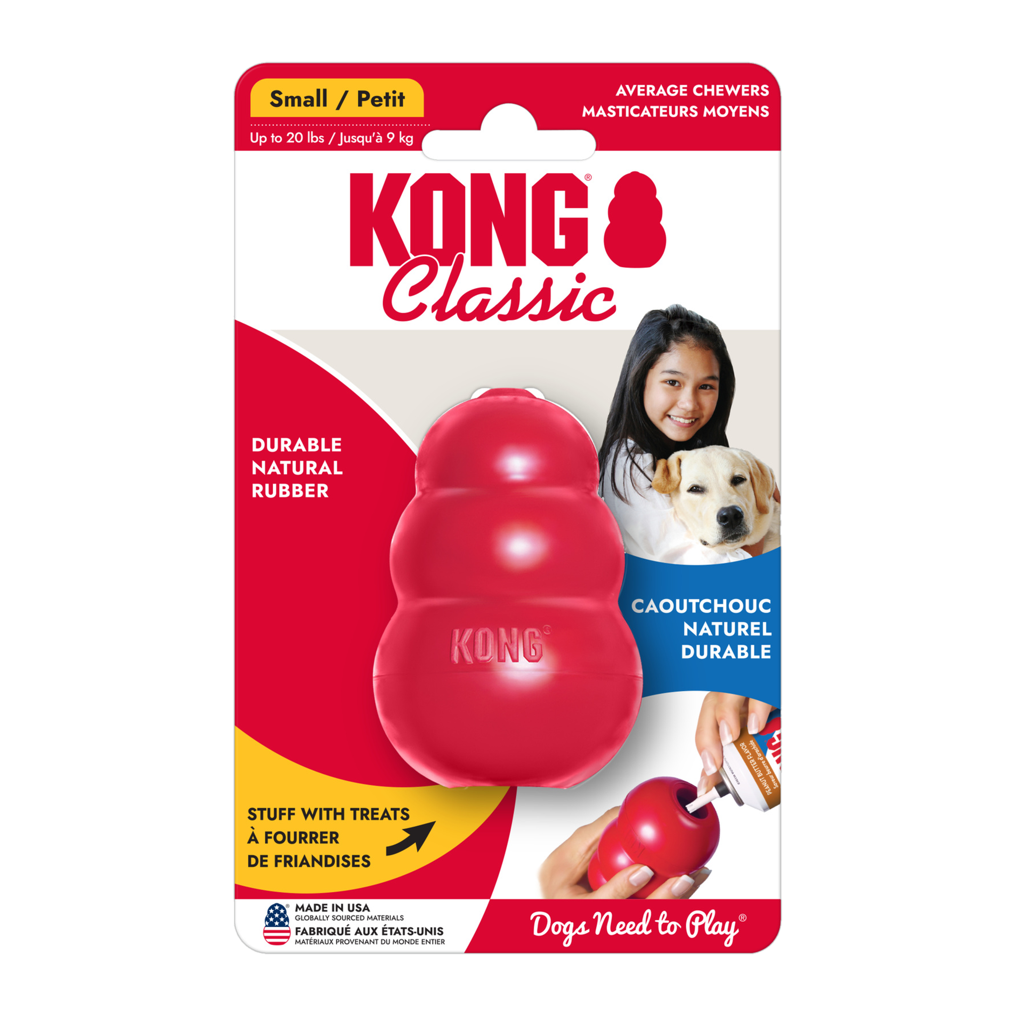 KONG Classic Small package front