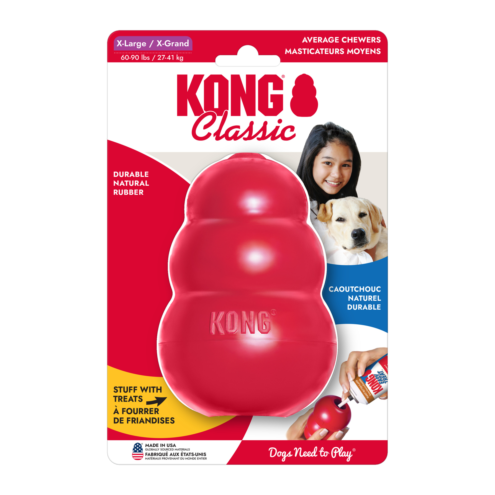 KONG Classic X-Large package front