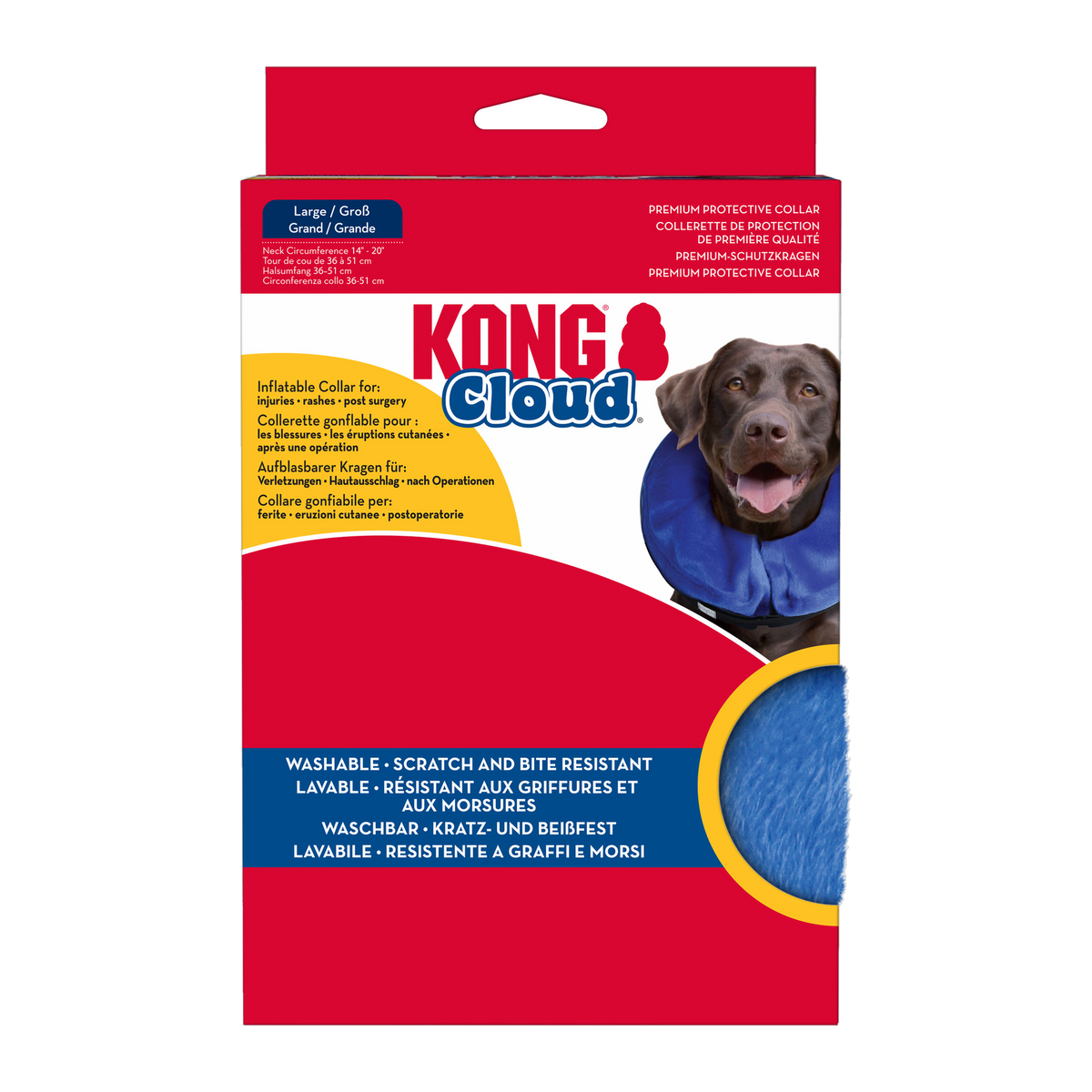 KONG Cloud Collar Large retail box