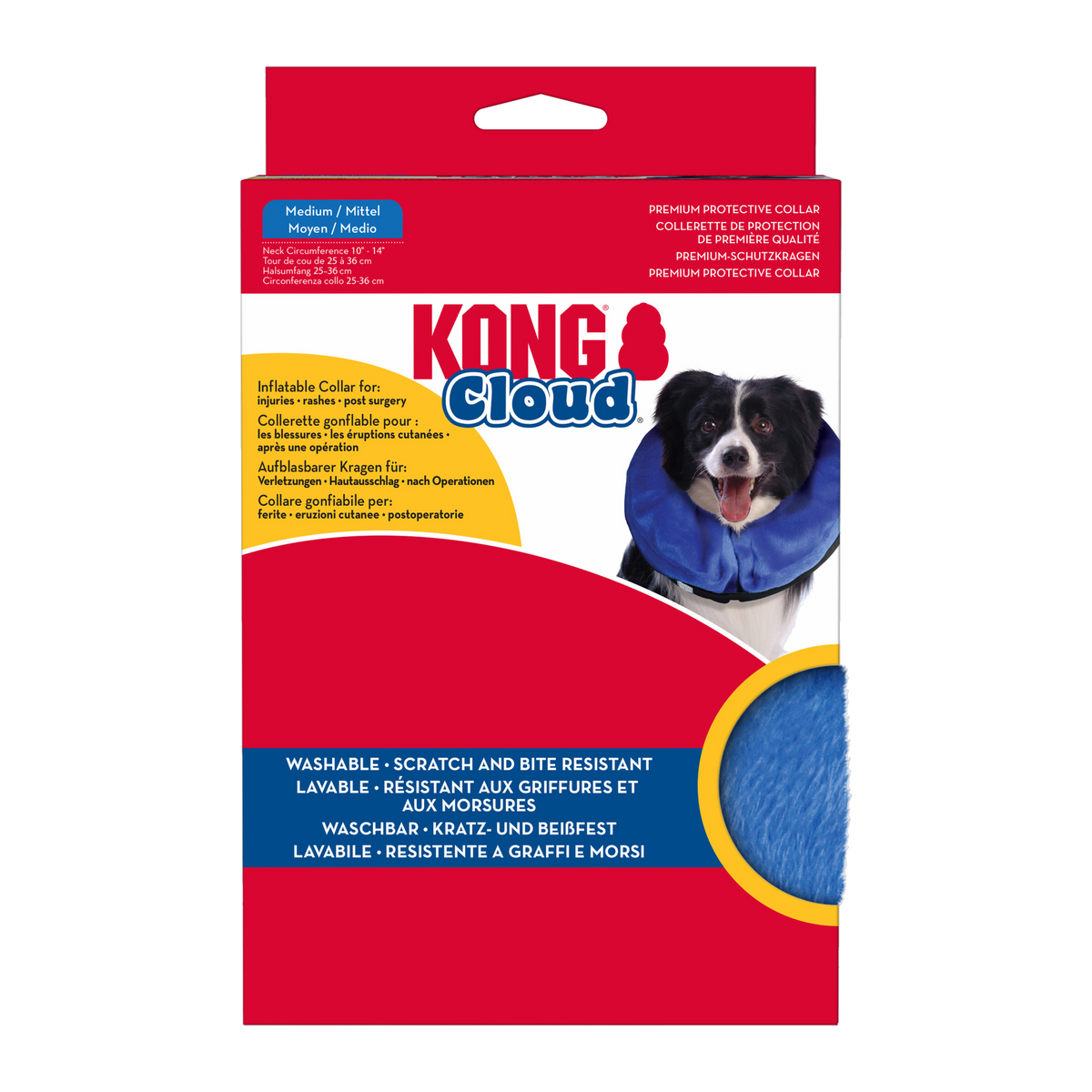 KONG Cloud Collar Medium retail box