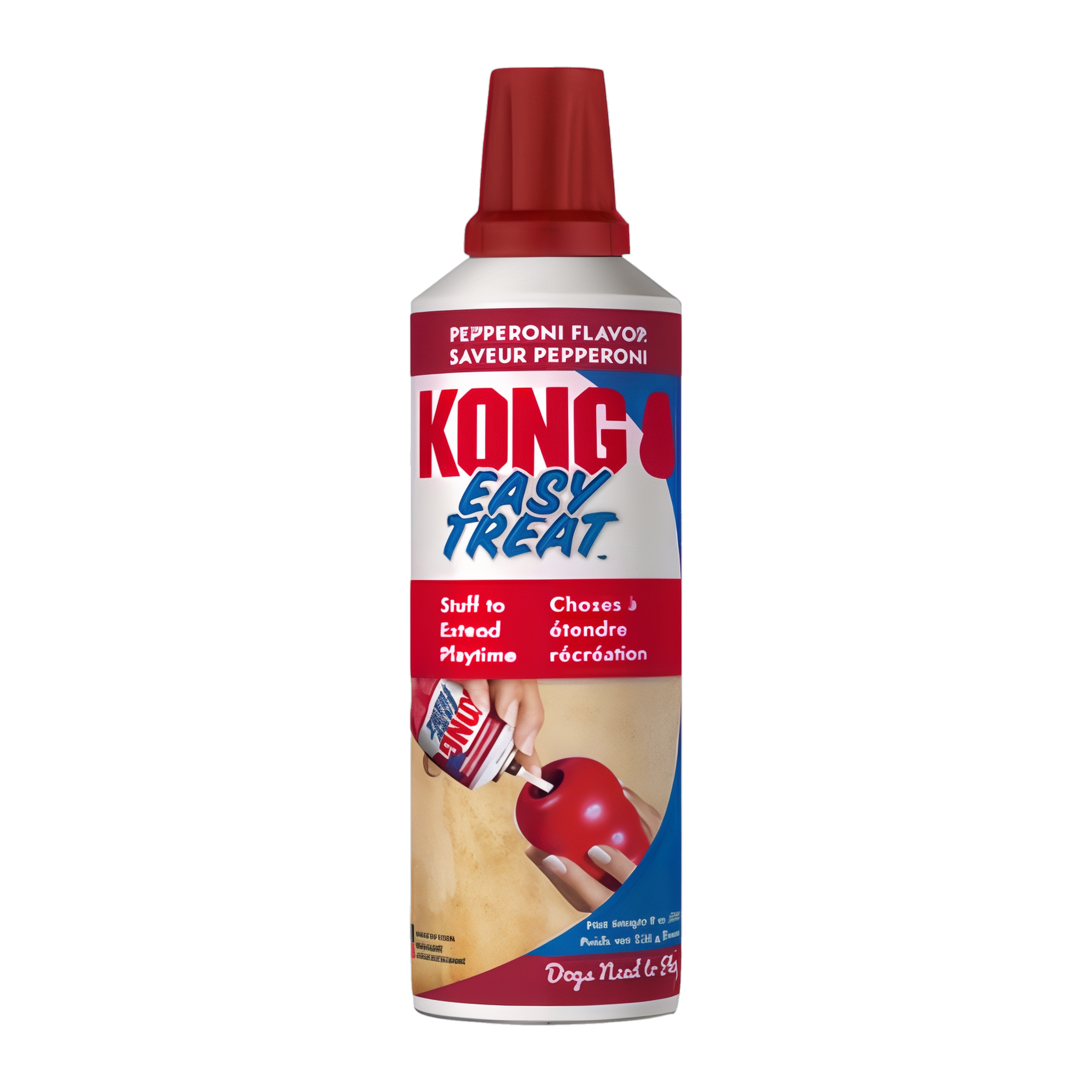 KONG Easy Treat Pepperoni 8 oz can front