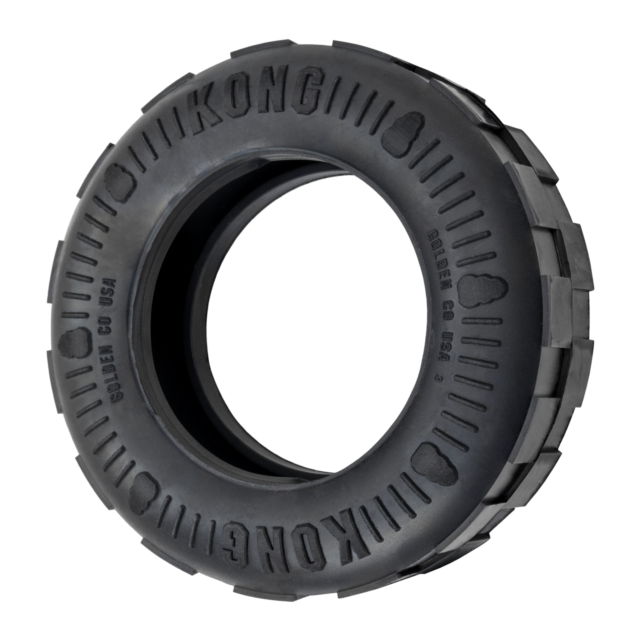 KONG Extreme Tire treaded rubber ring alternate angle