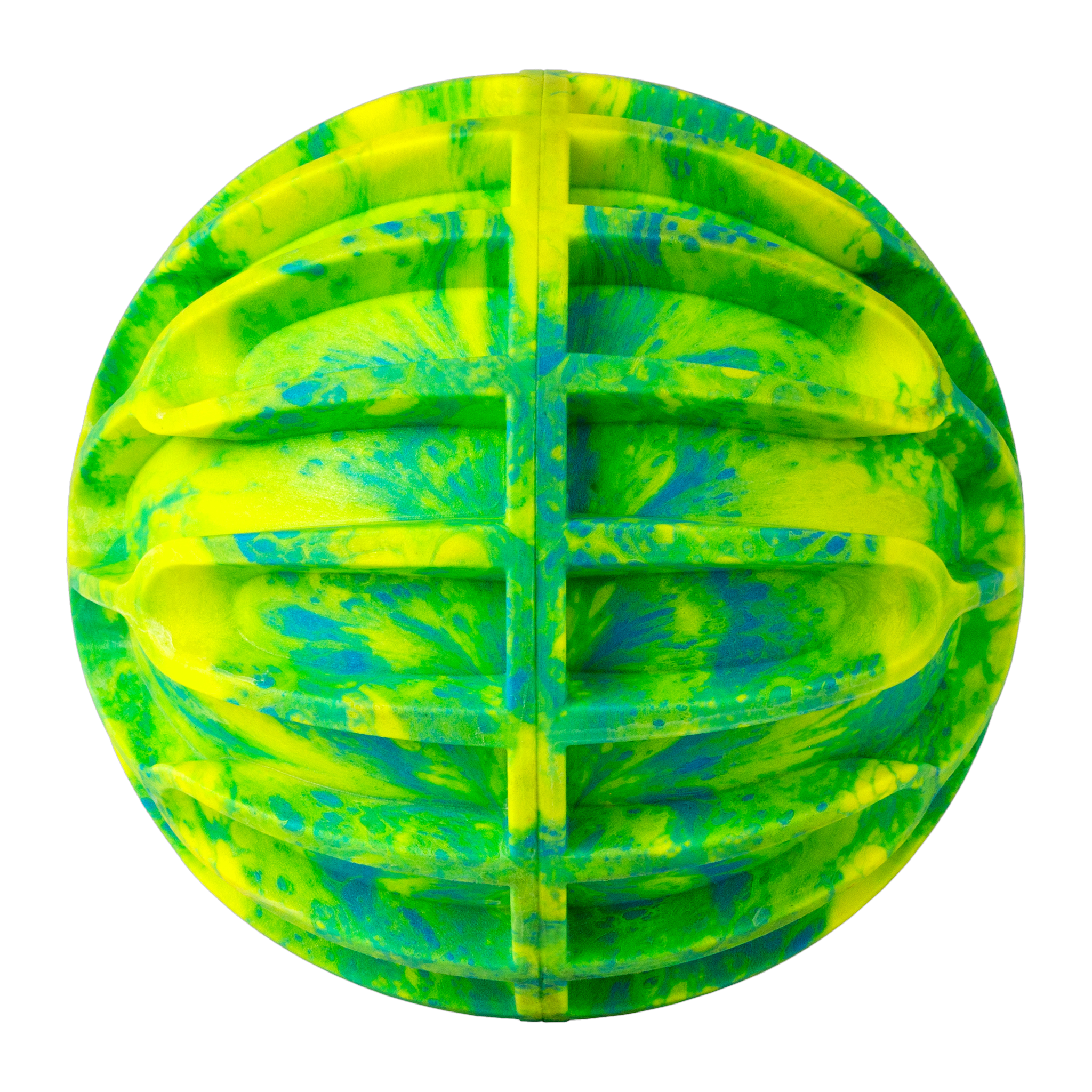 KONG Flexball Sport Ball back view of ridged texture