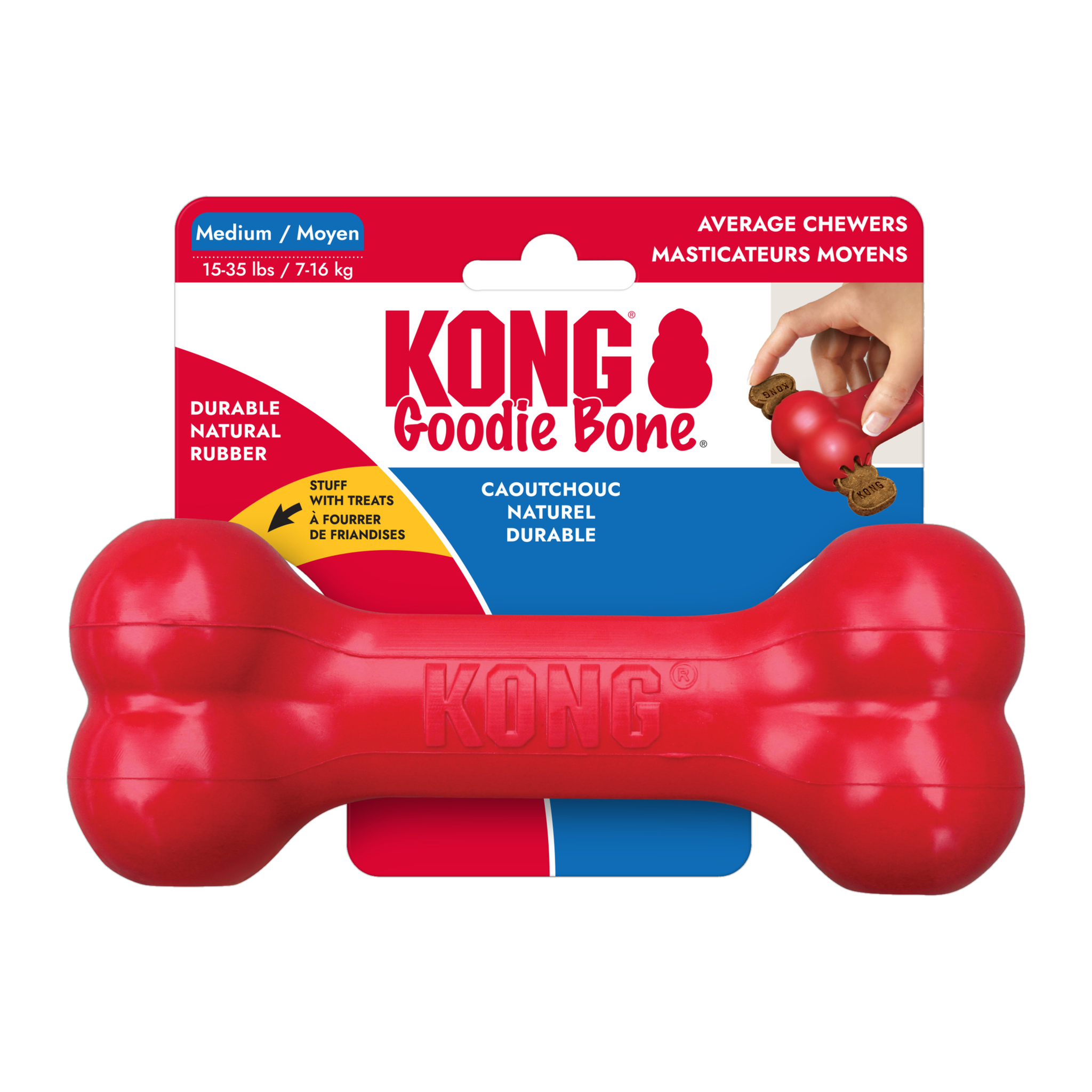 KONG Goodie Bone in retail packaging