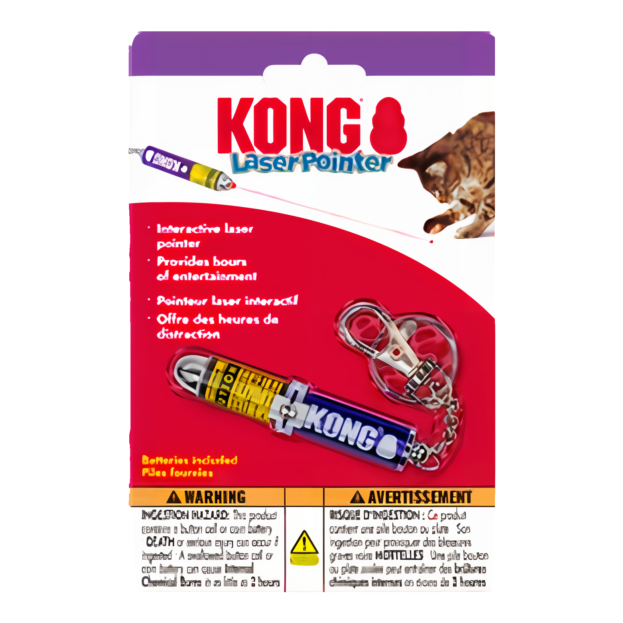 KONG Laser Pointer in retail packaging