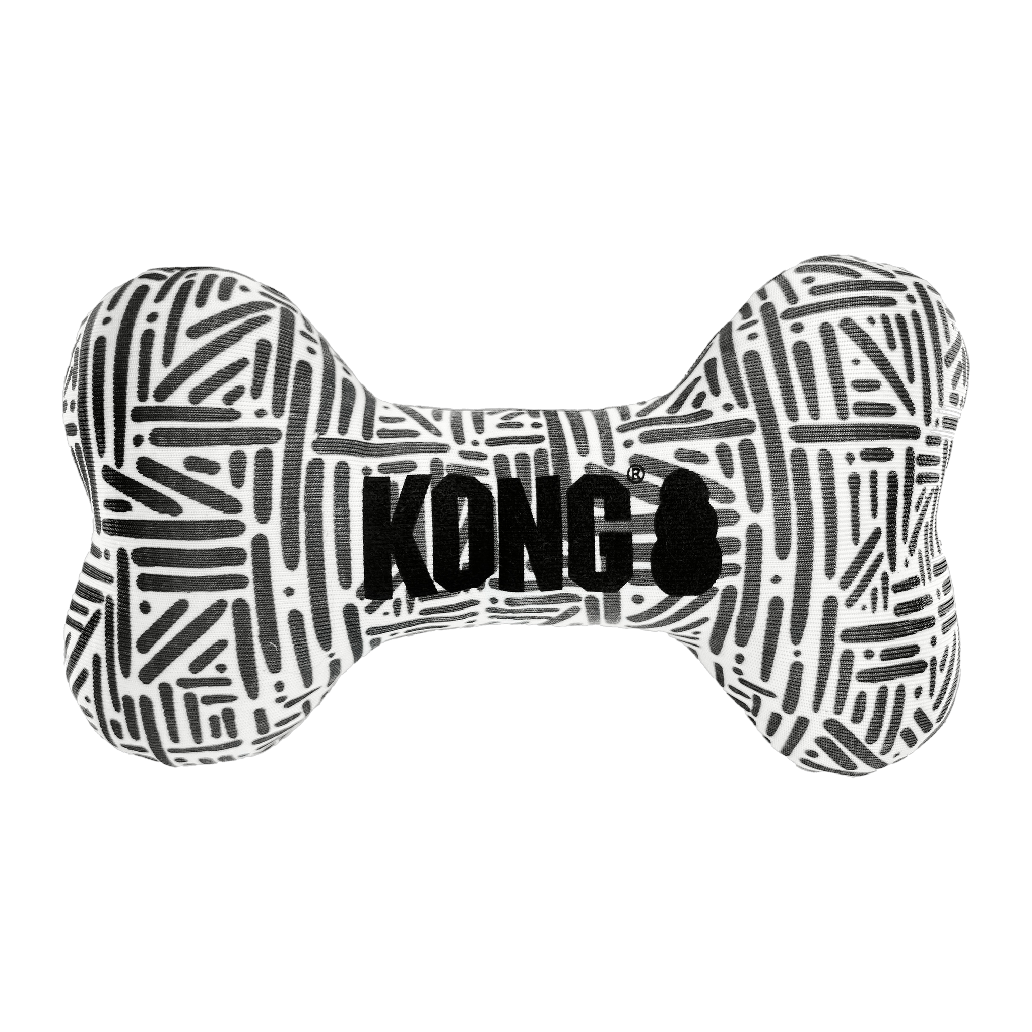 KONG Maxx Bone durable squeaky plush dog toy #MEDIUM/LARGE