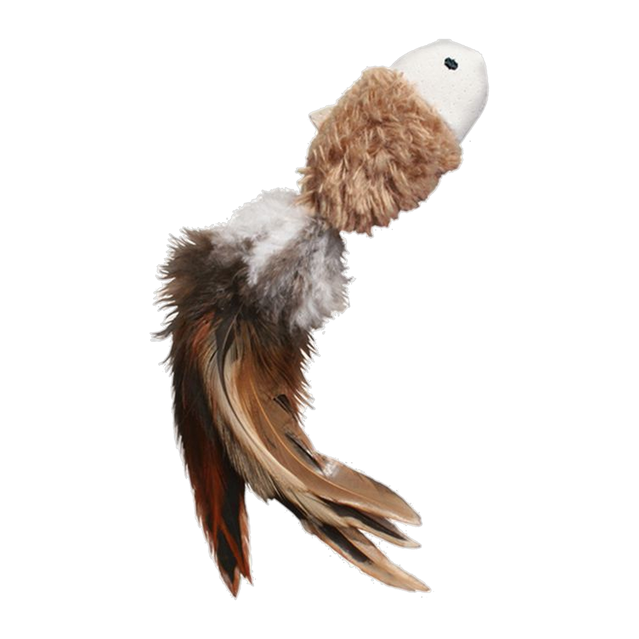 KONG Naturals Crinkle Fish Cat Toy