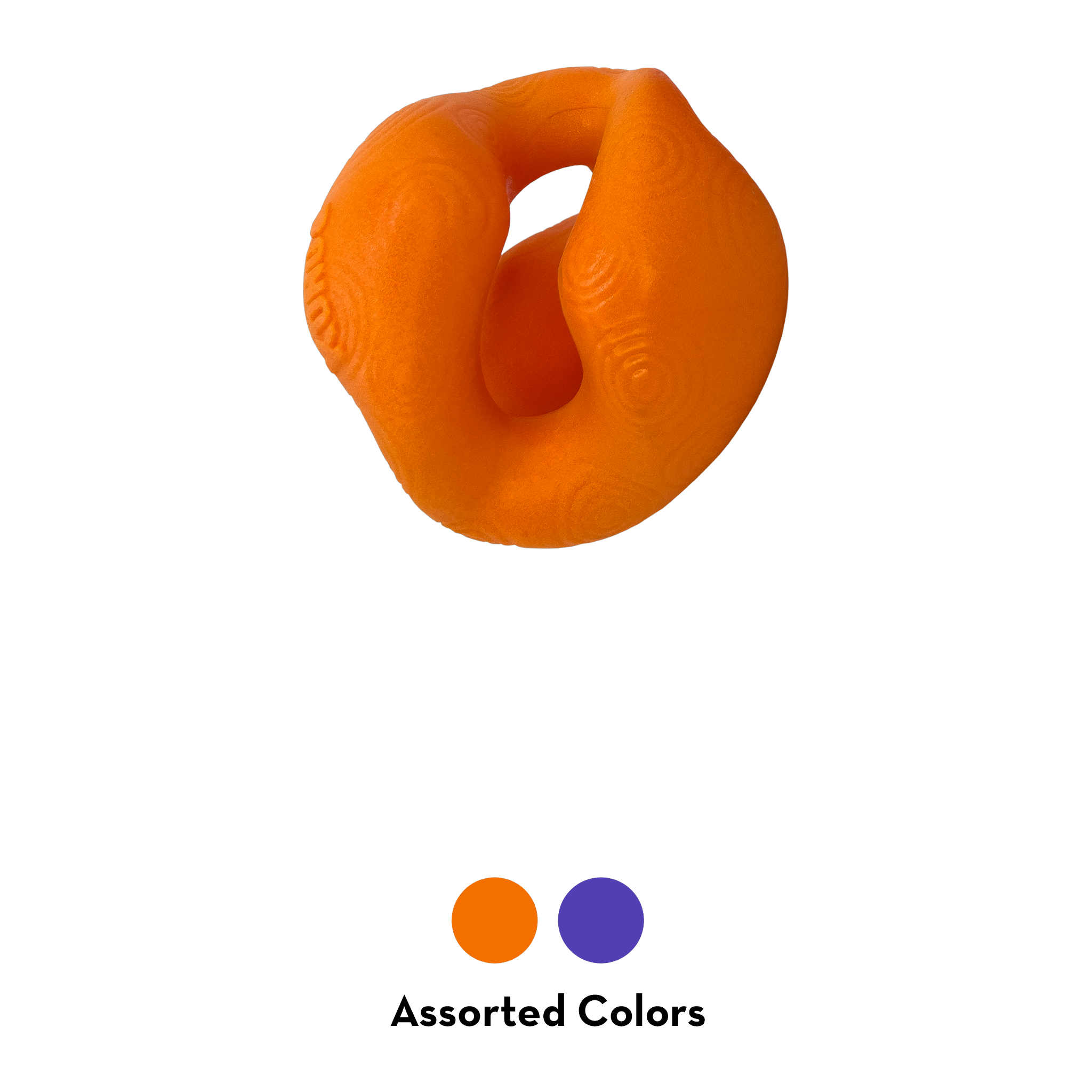 KONG Ogee Orb dog toy, colors vary by shipment #LARGE