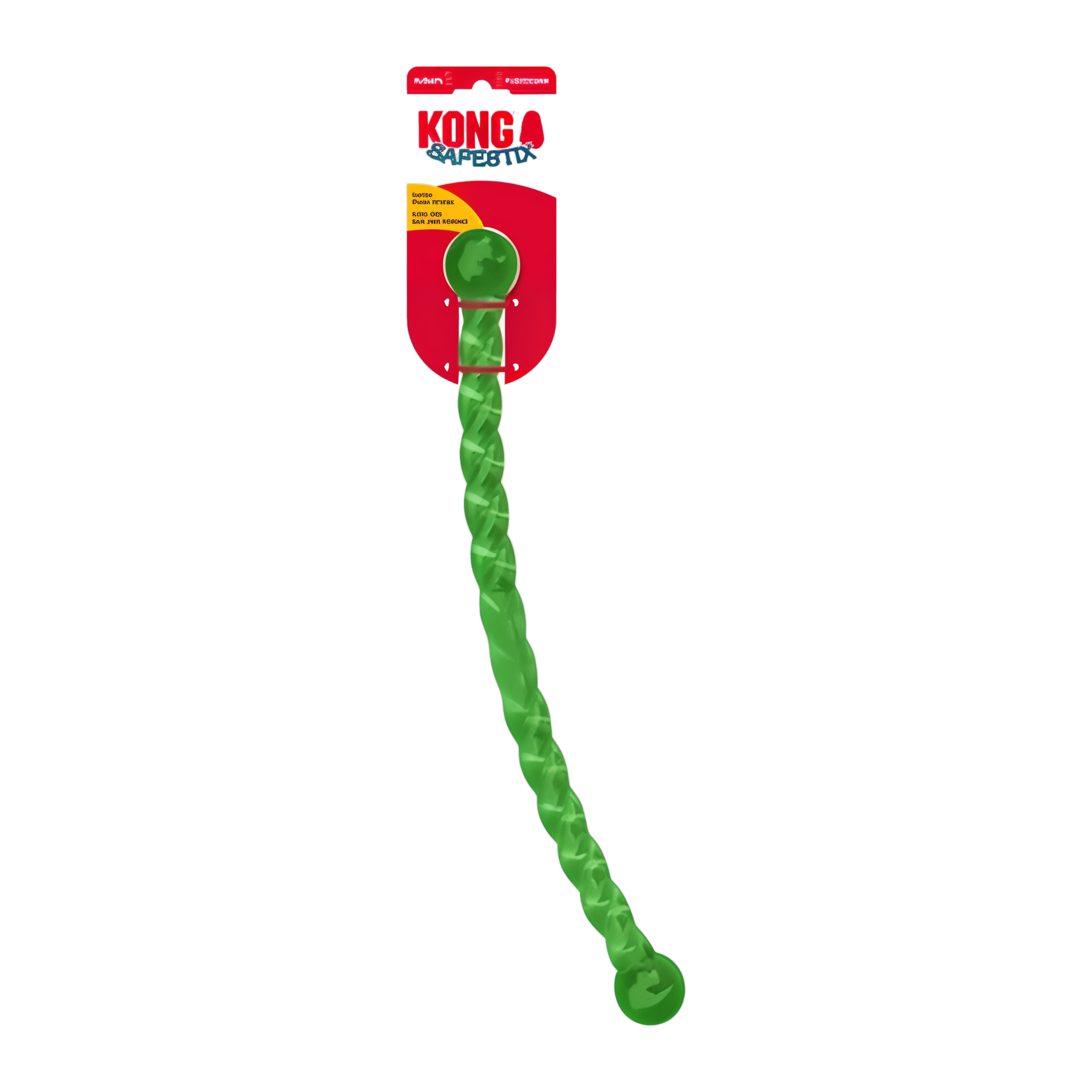 Green KONG SafeStix on retail packaging card