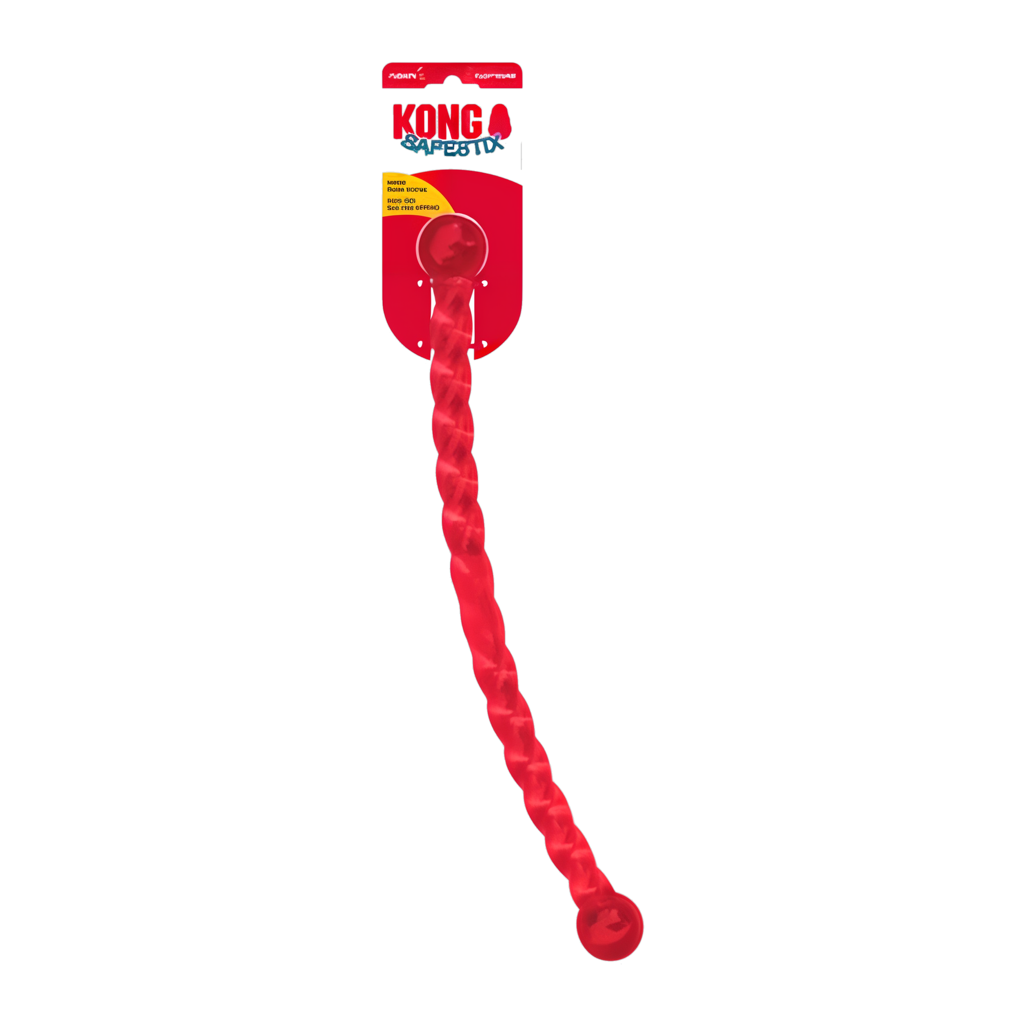 Red KONG SafeStix on retail packaging card