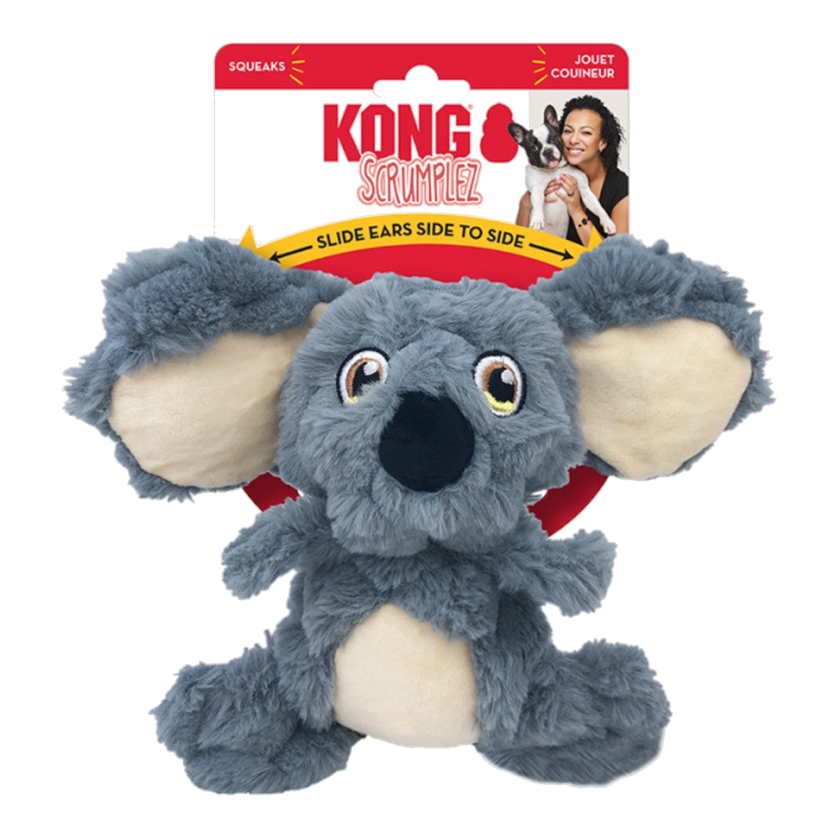 KONG Scrumplez Koala Dog Toy MEDIUM