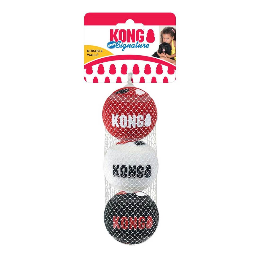 KONG Signature Sport Balls Dog Toy