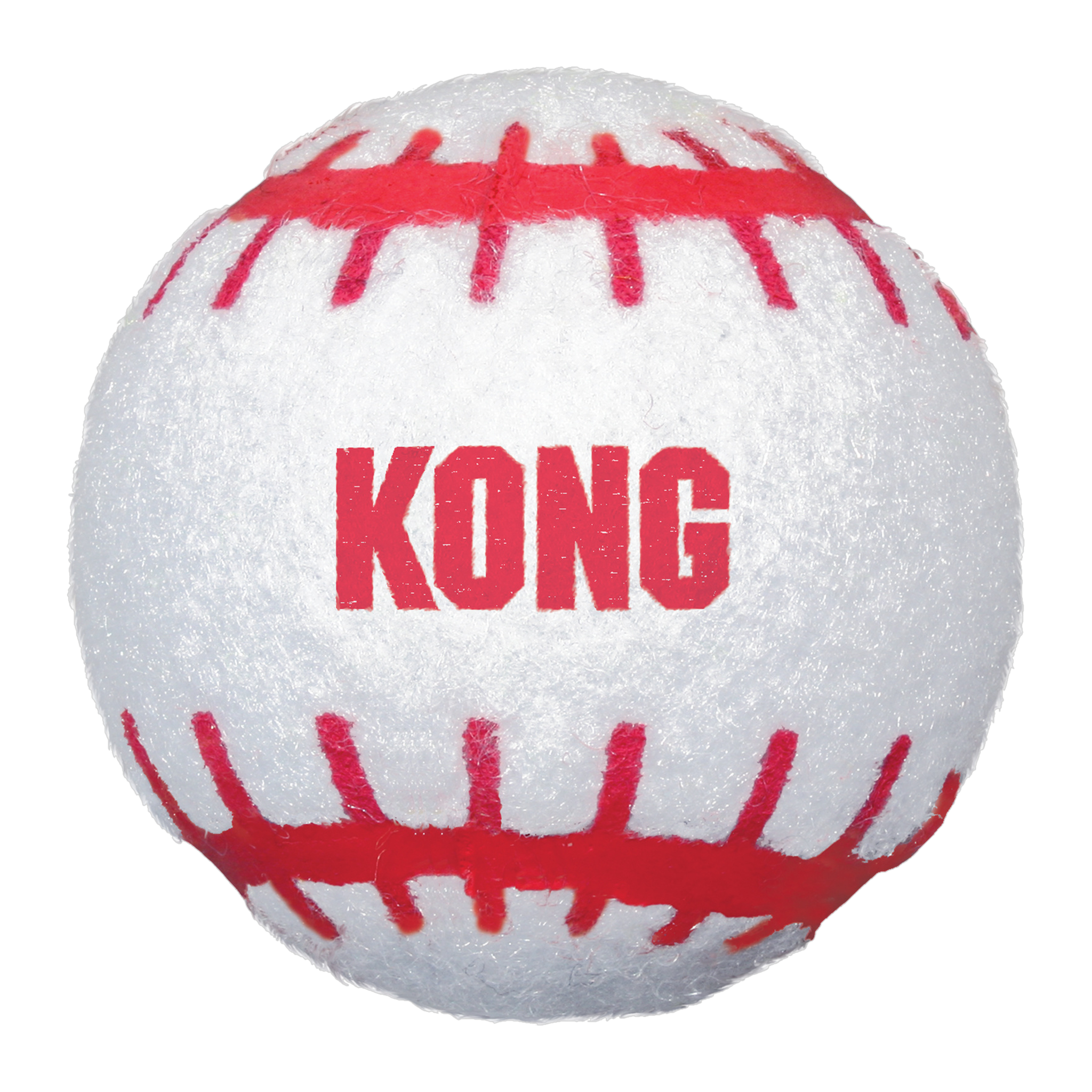 KONG Sport Balls baseball style rubber ball dog toy