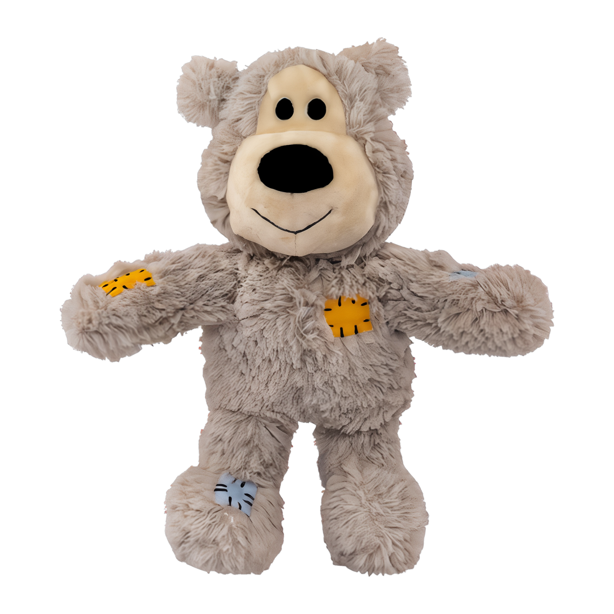 Gray X-Large KONG Wild Knots Bear standing upright