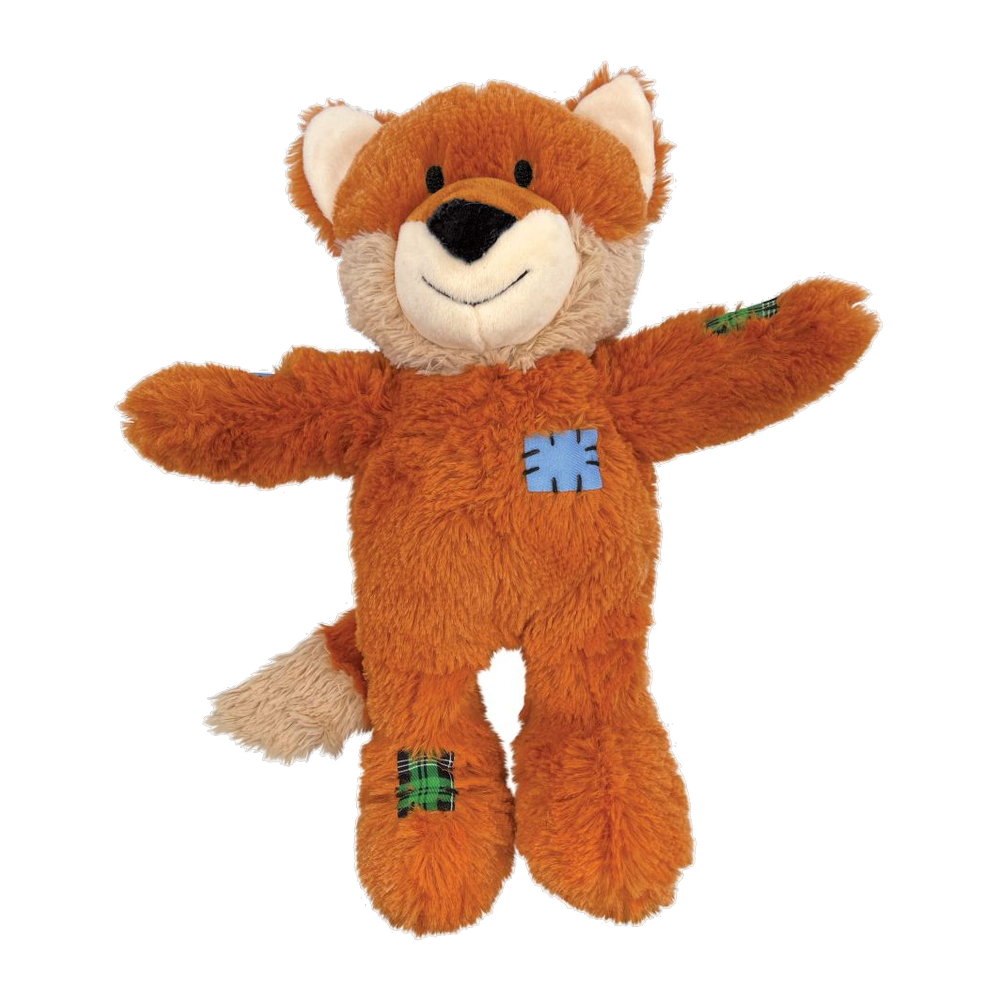 KONG Wild Knots Fox plush dog toy