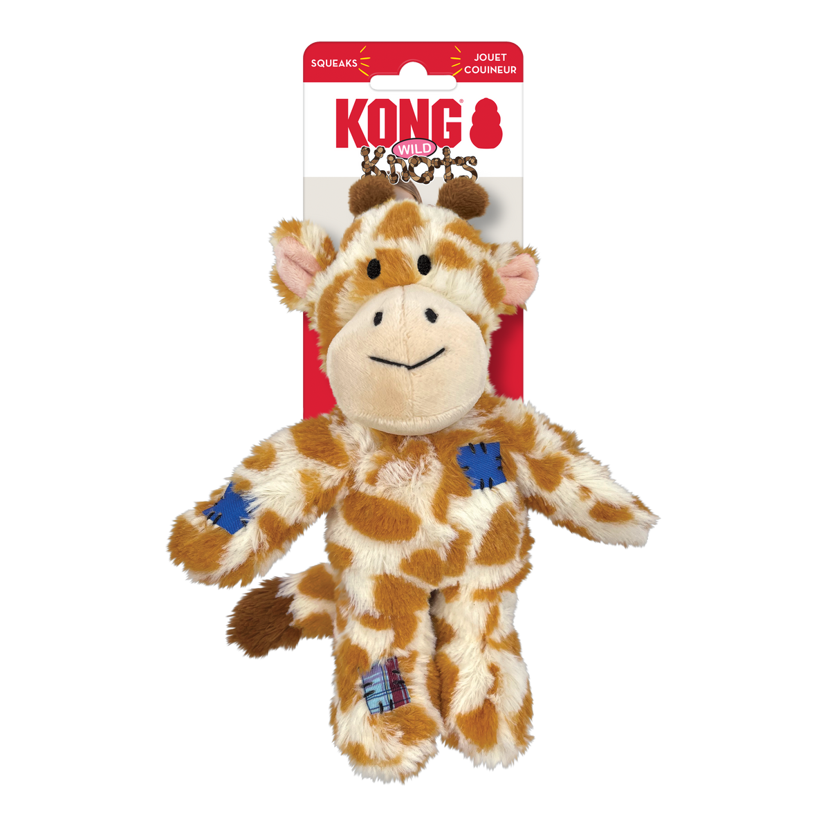 KONG Wild Knots Giraffe Dog Toy