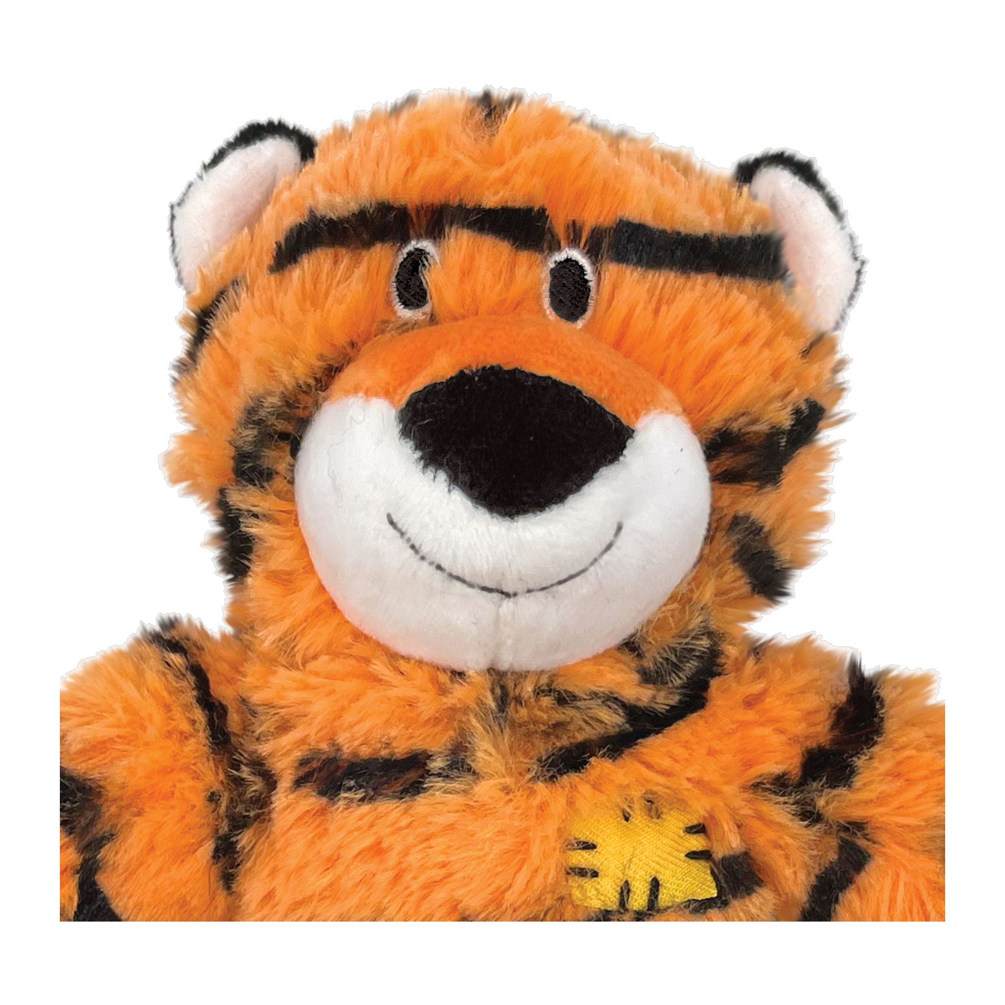 KONG Wild Knots Tiger dog toy in retail packaging