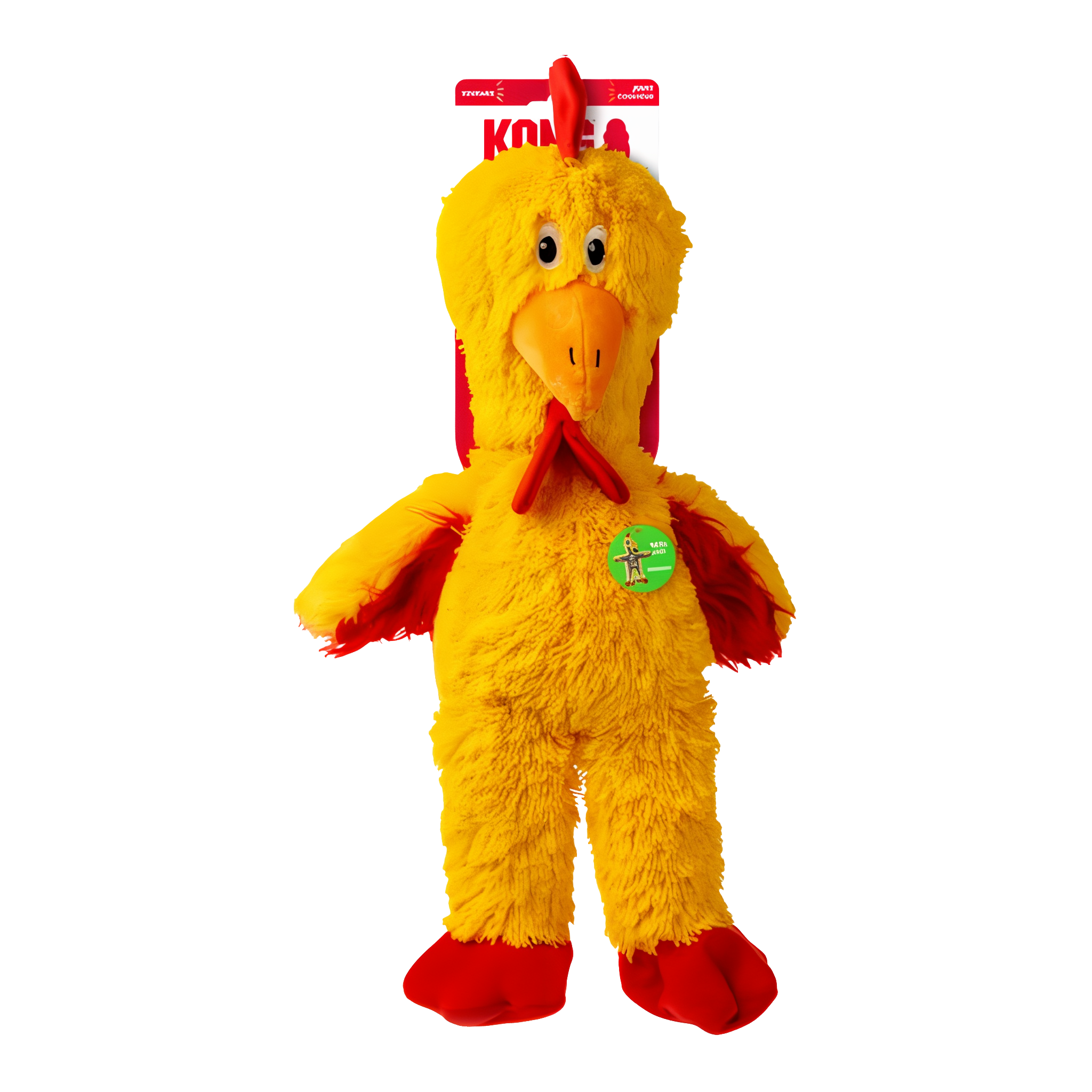 Knots Chicken Dog Toy, Yellow, Extra Large size. #Yellow#Extra Large