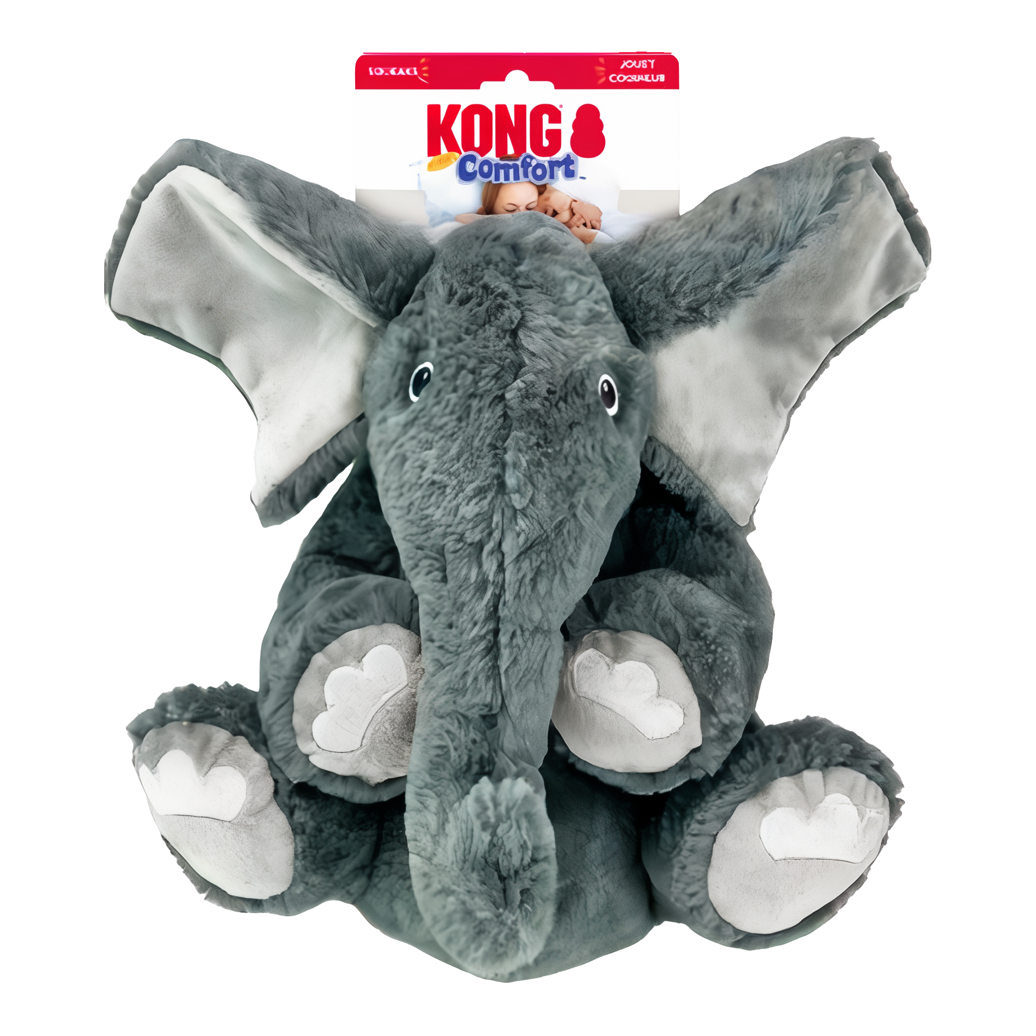 KONG Comfort Kiddos Jumbo Elephant Dog Toy