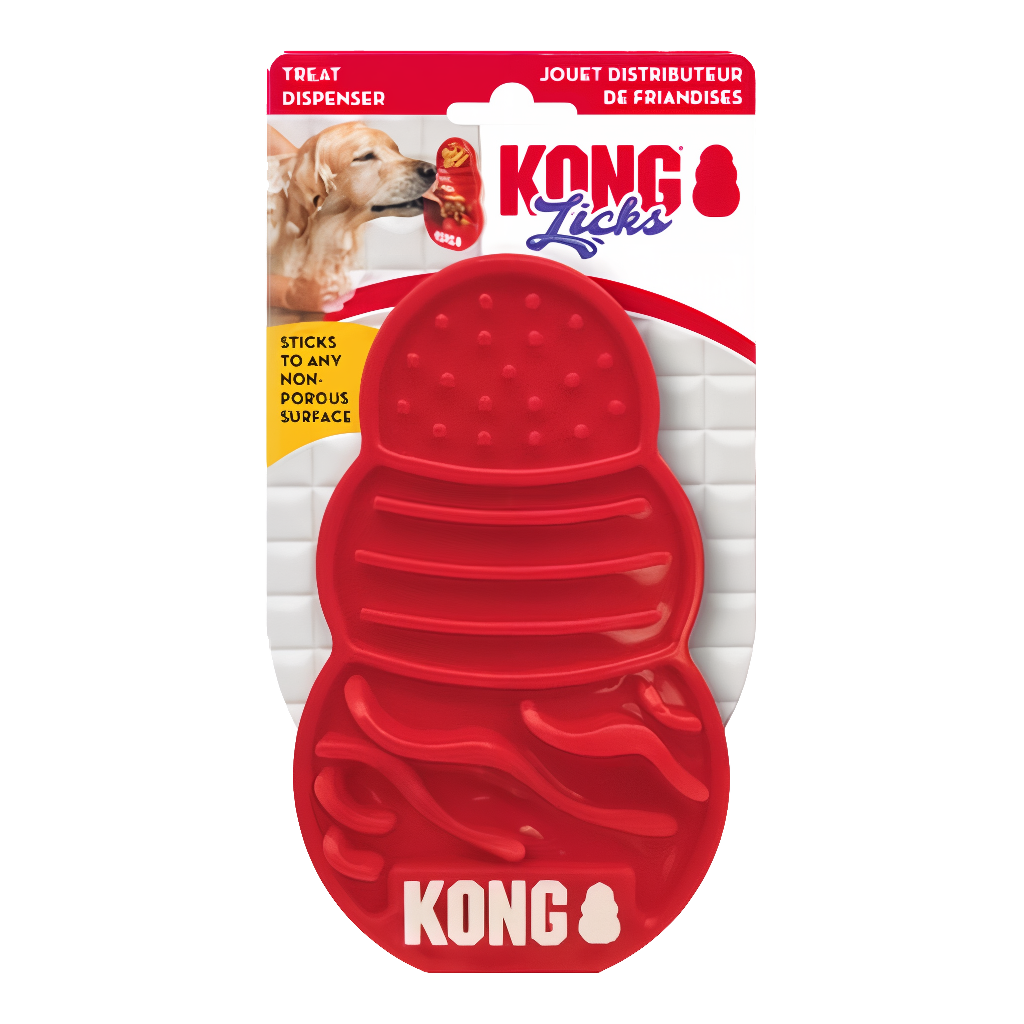 KONG Licks Dog Toy Treat Dispenser