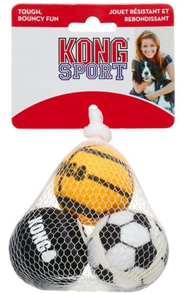 KONG Sport Ball Dog Toy in small size for fetch and play.