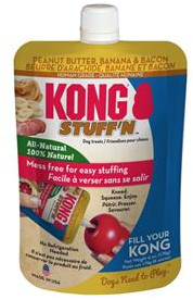 KONG Stuff'N All Natural Peanut Butter Bacon Banana Mess Free Dog Treat