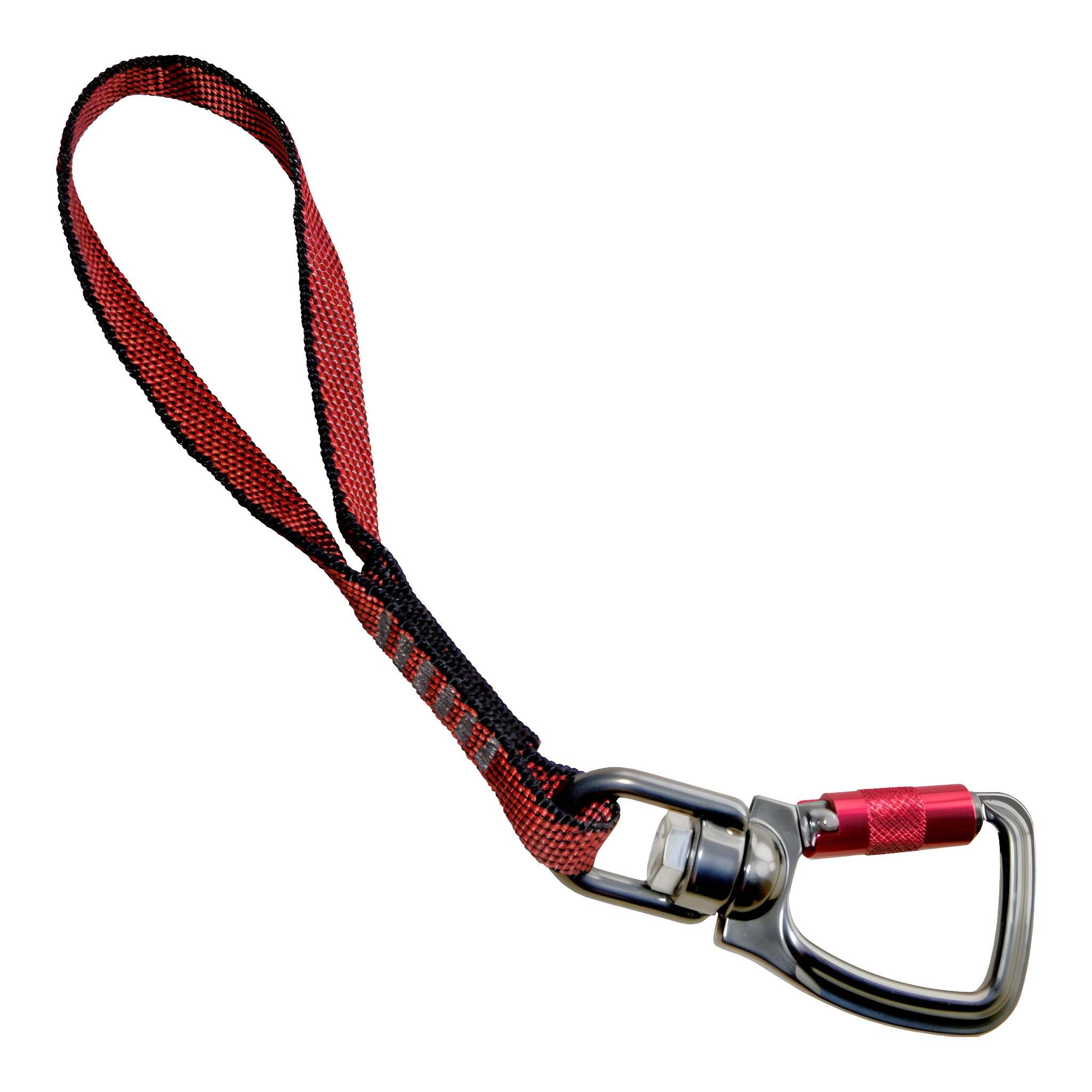 Kurgo Direct to Seatbelt Swivel Tether for dogs in Red