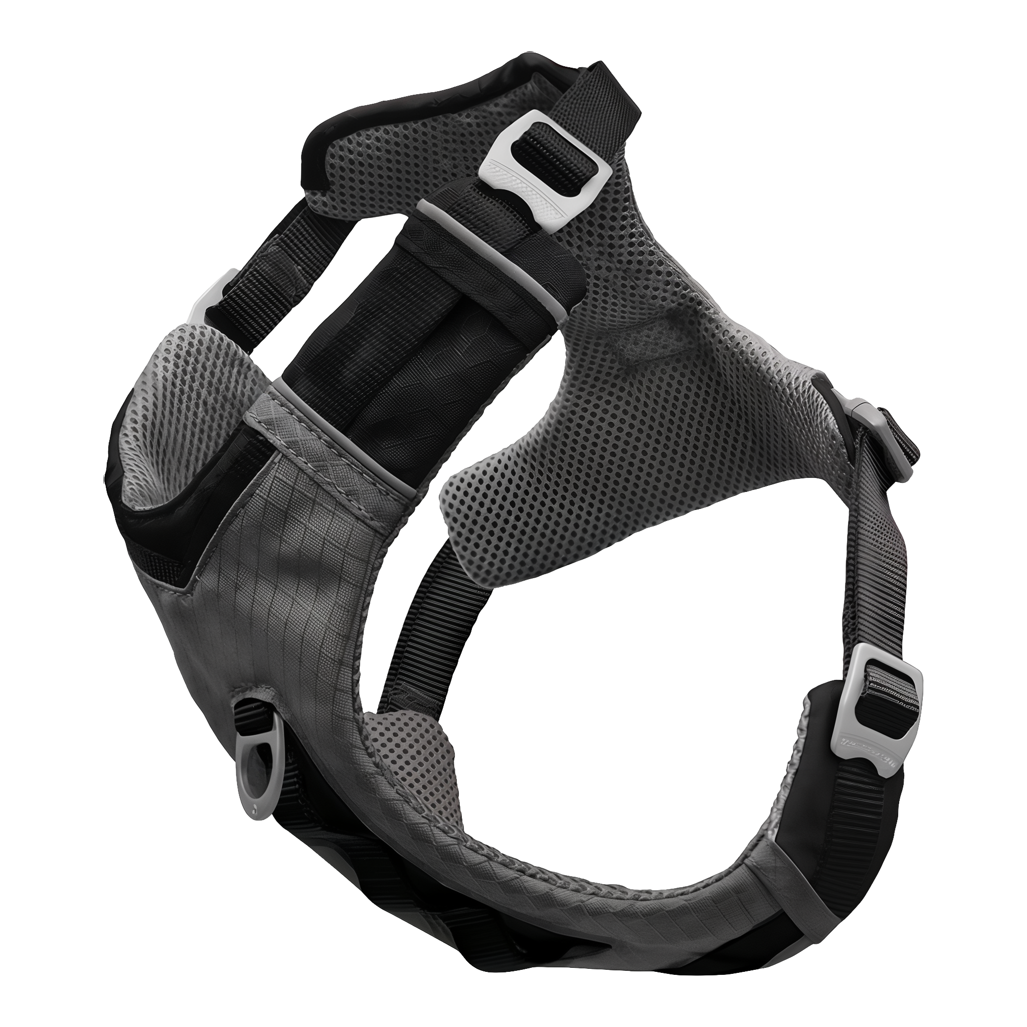 Kurgo Journey Air dog harness in Black, size X-Small