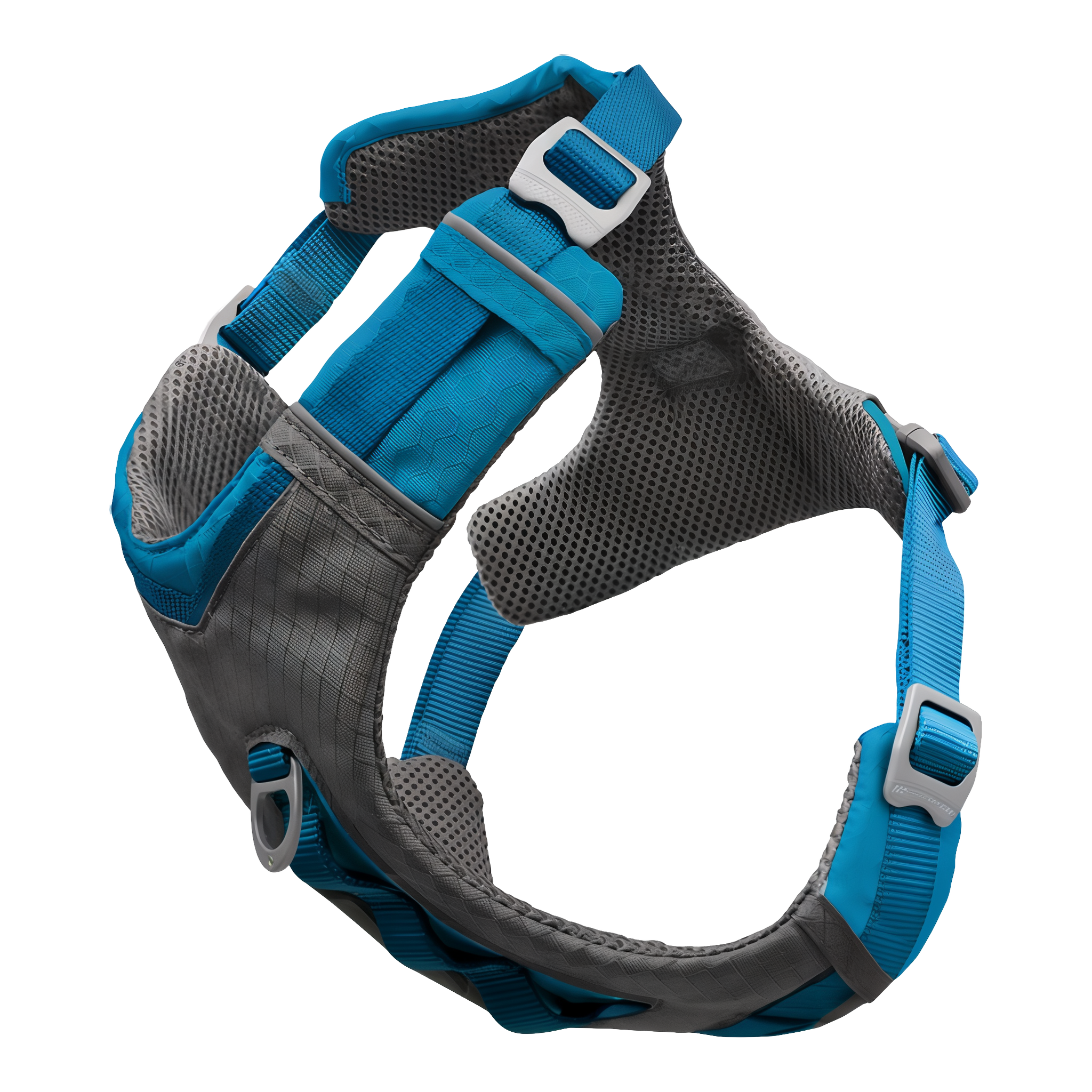 Kurgo Journey Air dog harness in Blue, size Large