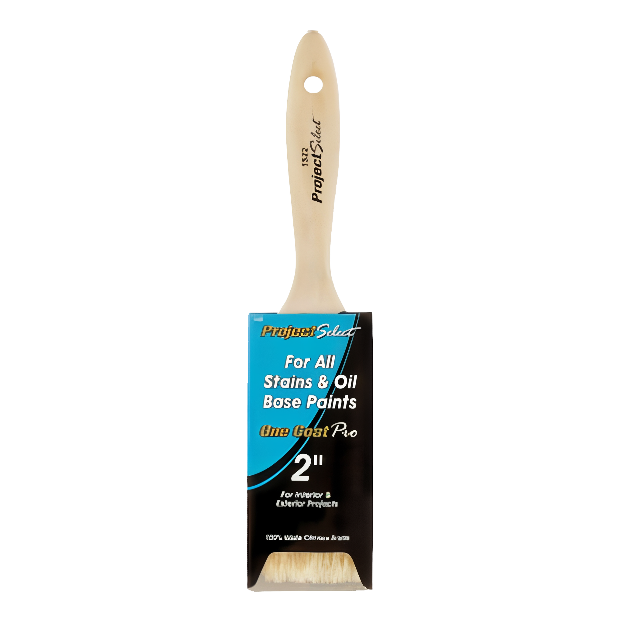 Linzer paint brush, two inch size, for landscape and construction paving. #2 in