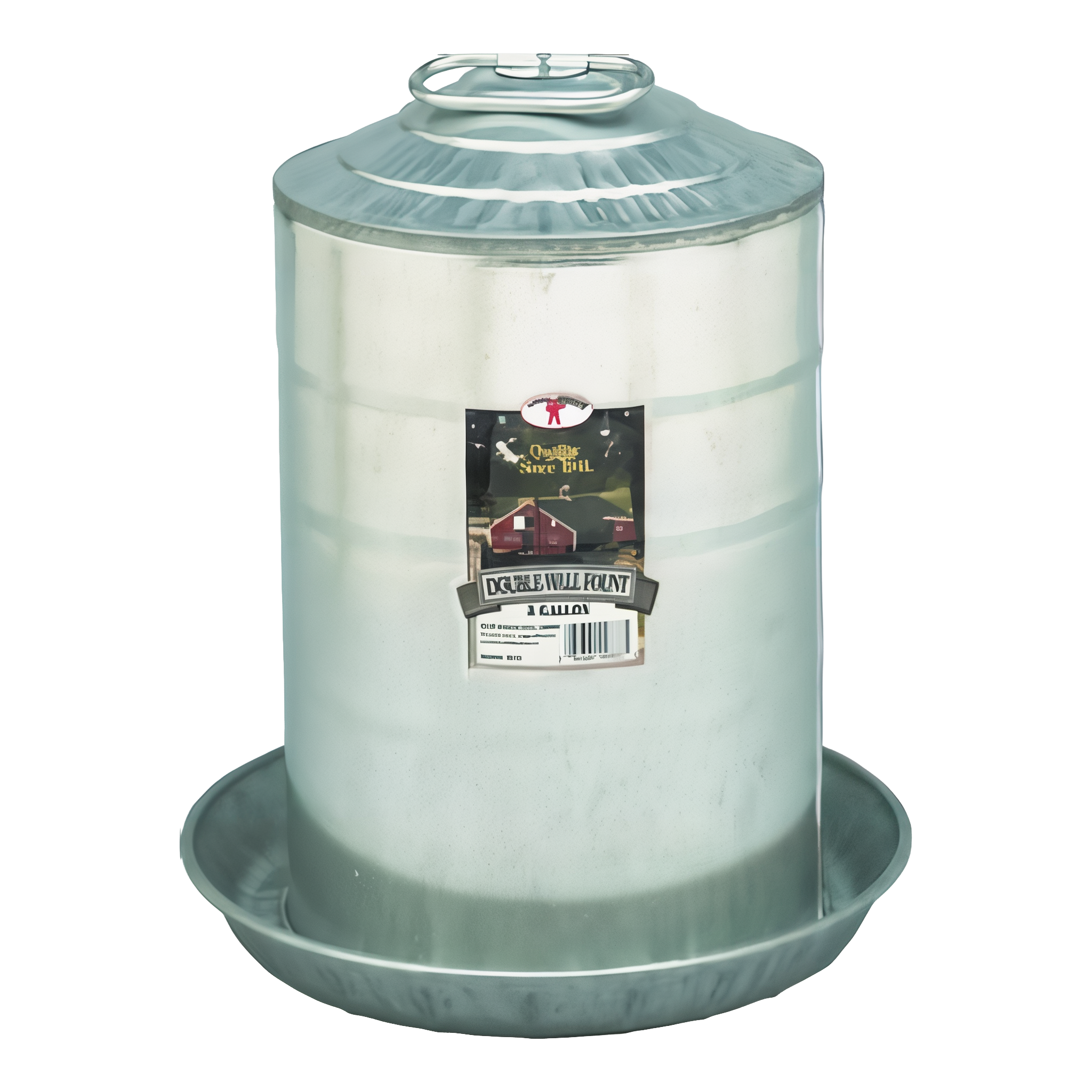 Miller Manufacturing Little Giant Steel Poultry Waterer, 3 Gallon capacity