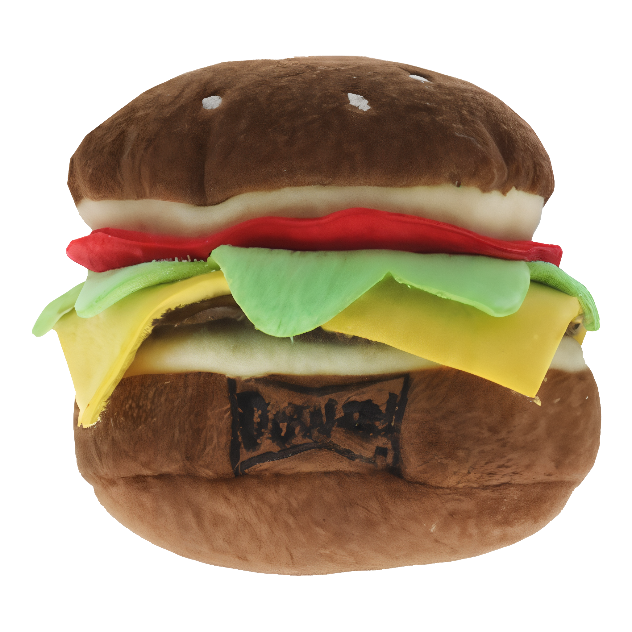 Lulubelles Hamburger Plush Soft Plush Toy
