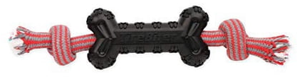 Mammoth Pet Products TireBiterII Bone with Extra Cotton-Poly Rope