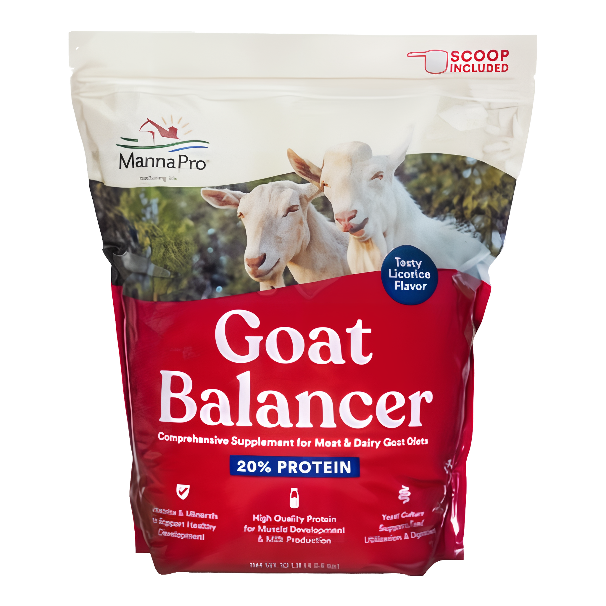 Manna Pro Goat Balancer Supplement for Meat and Dairy Goats