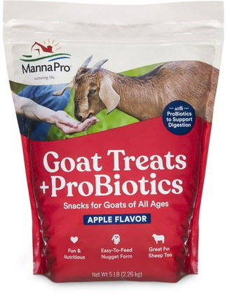 Manna Pro Goat Treats with Probiotics Apple Flavor