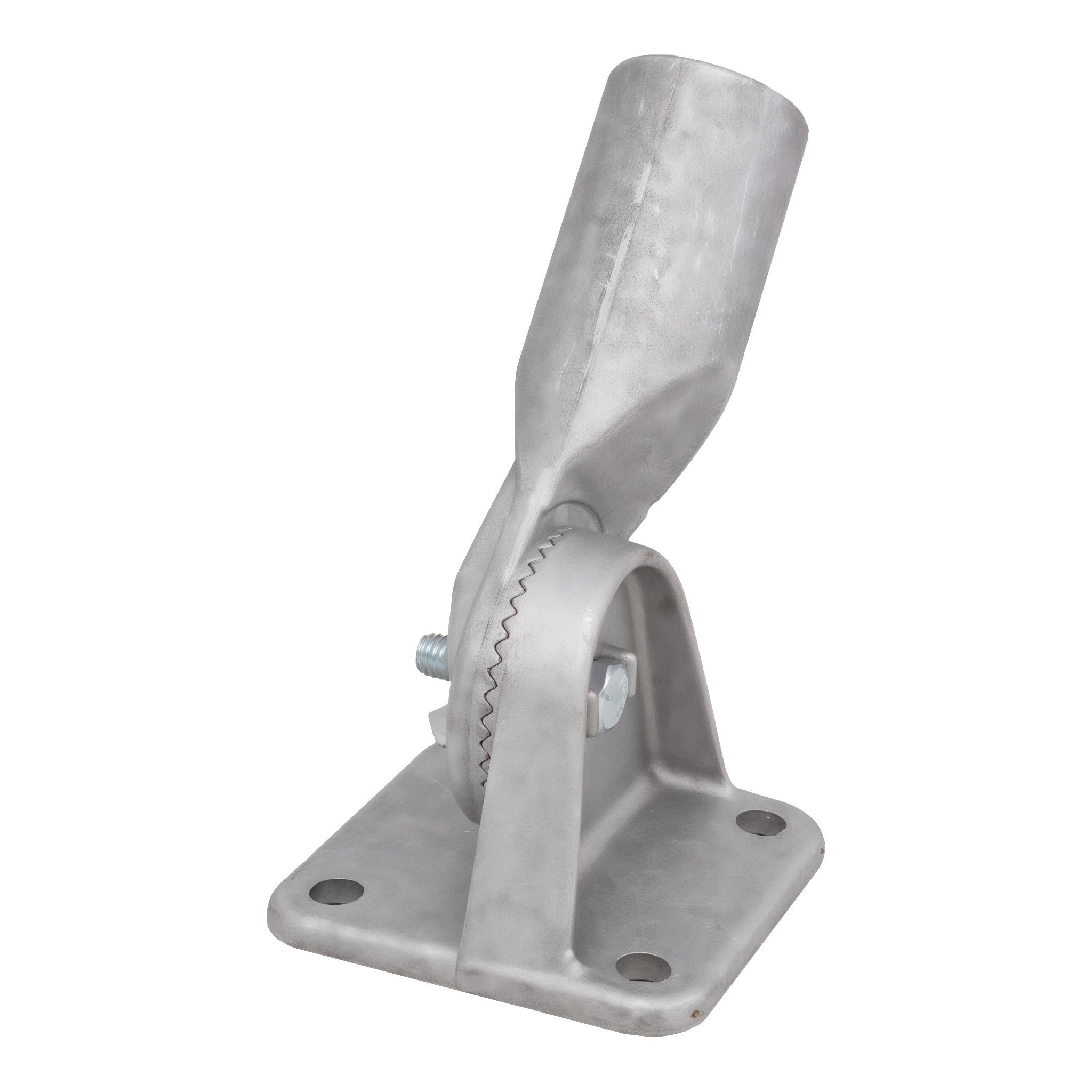 Marshalltown Bull Float Bracket Parts, Threaded Complete Assembly (Part A3003) shown attached to a bull float handle socket