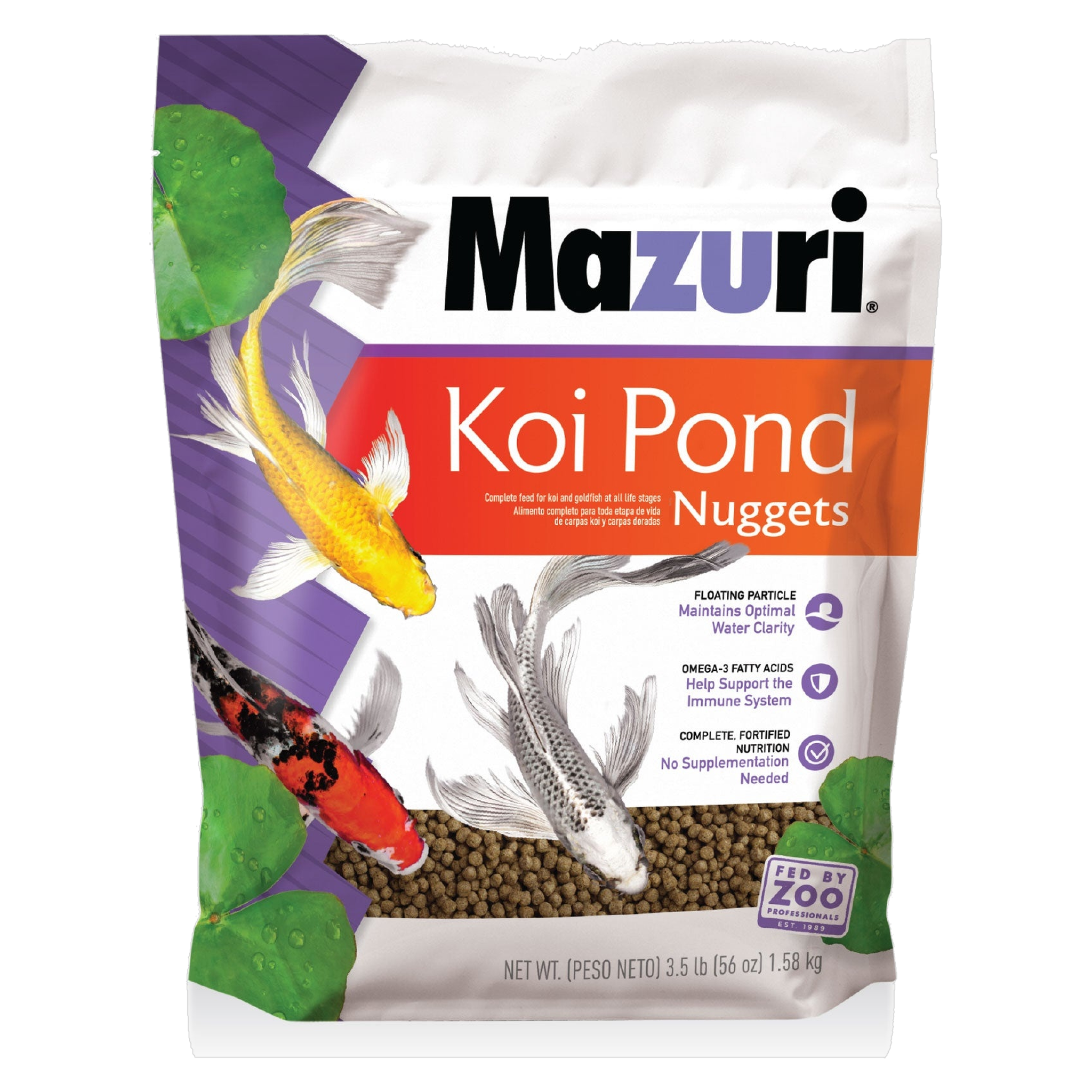 Mazuri Koi Pond Nuggets bag