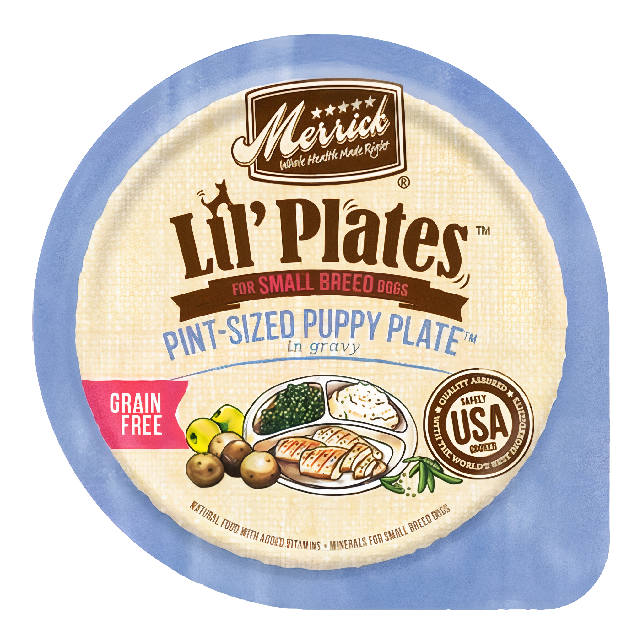 Merrick Grain Free Puppy Plate Wet Puppy Food