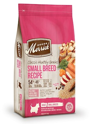 Merrick Healthy Grains Small Breed Dry Dog Food Chicken & Brown Rice Formula